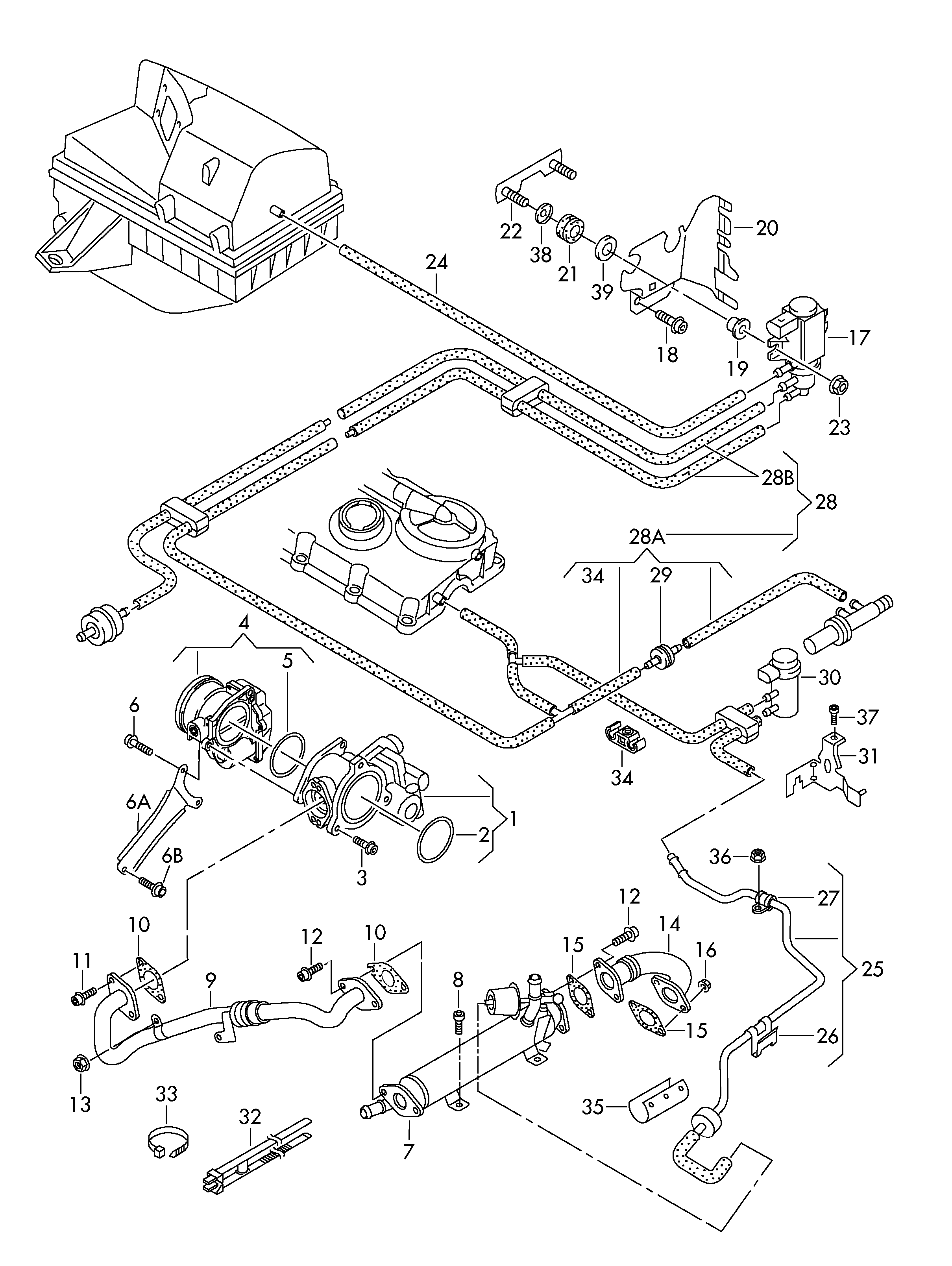 AUDI 03L131501E - AGR-Клапан vvparts.bg