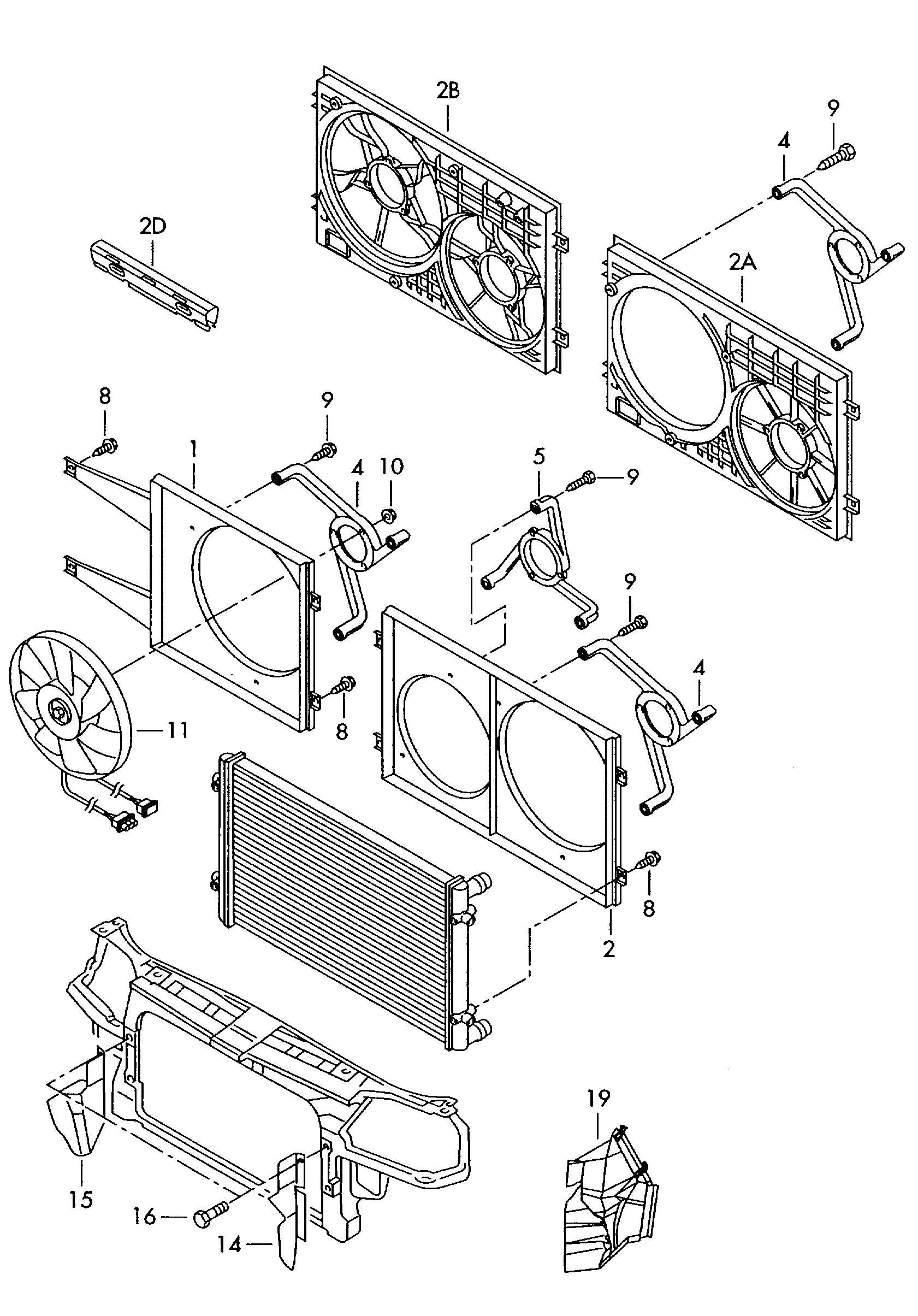 Seat 1J0121207T - Вентилатор, охлаждане на двигателя vvparts.bg