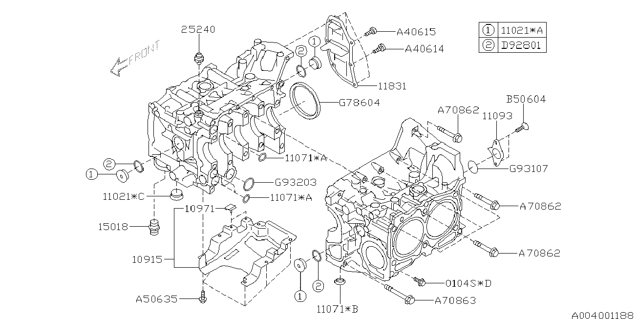 Subaru 25240KA050 - Датчик, налягане на маслото vvparts.bg