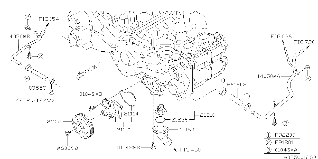 Mitsubishi 21210AA180 - Термостат, охладителна течност vvparts.bg