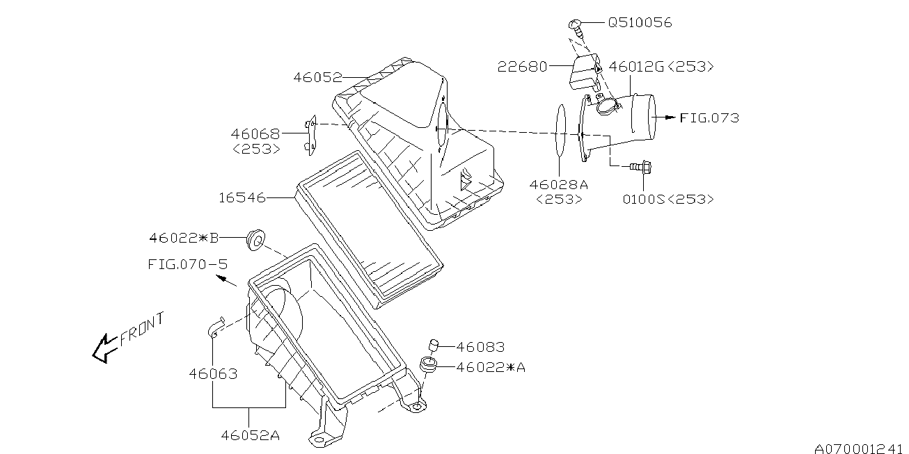 NISSAN 16546AA020 - Въздушен филтър vvparts.bg