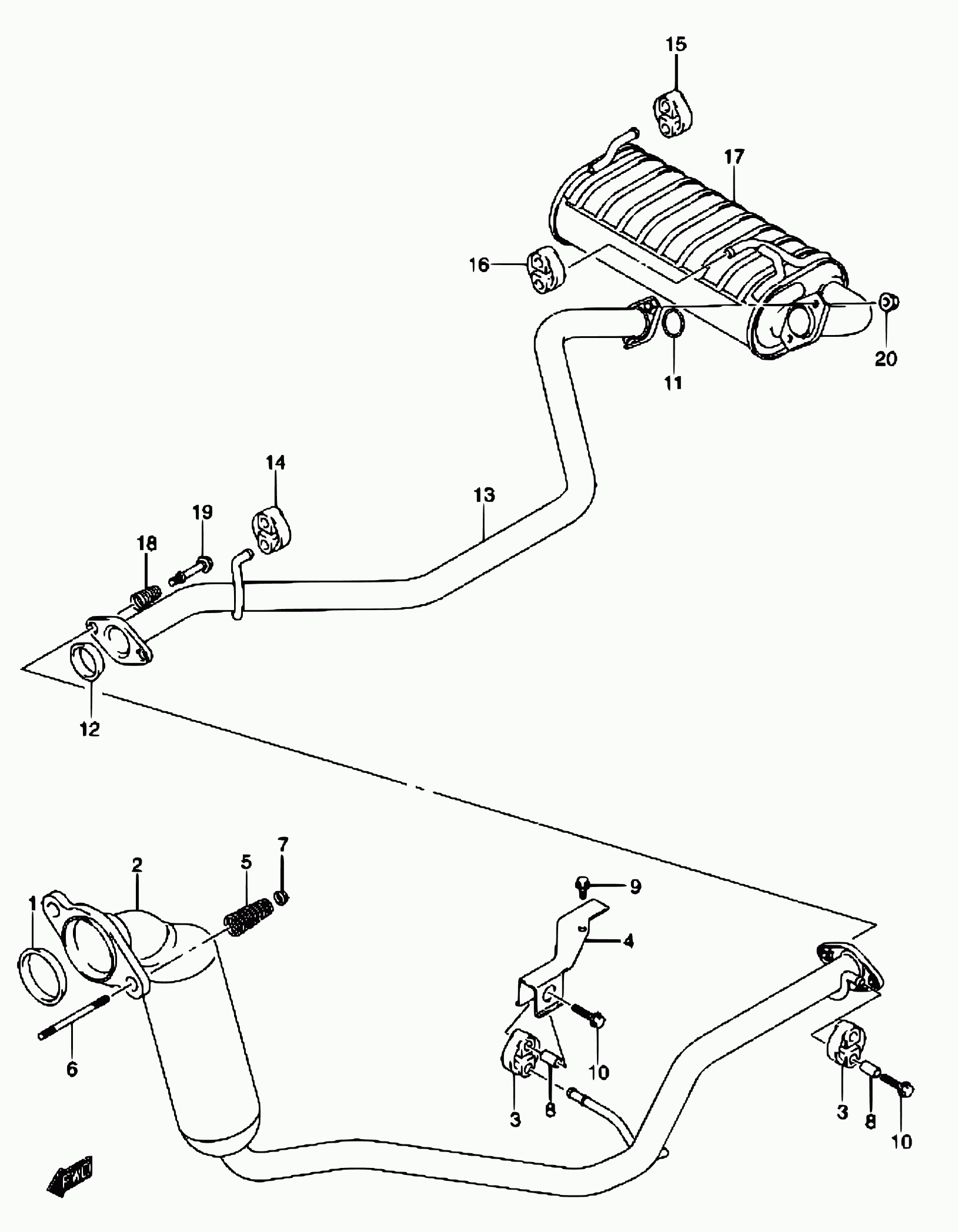 Suzuki 14281-85C00 - Лагерна втулка, стабилизатор vvparts.bg