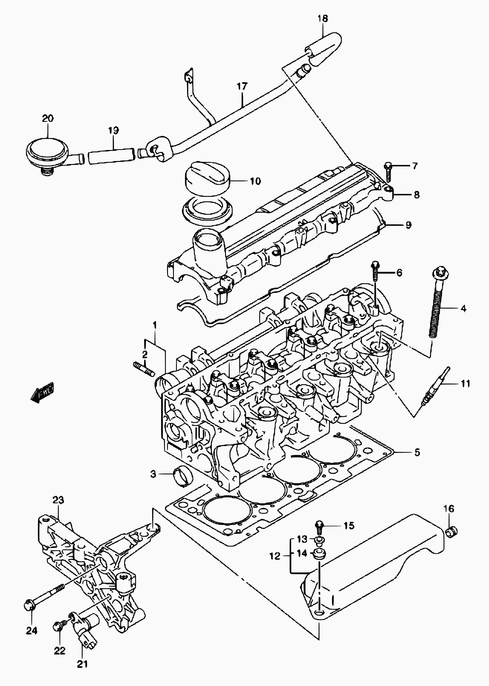 Bedford 18550-84A00 - Подгревна свещ vvparts.bg