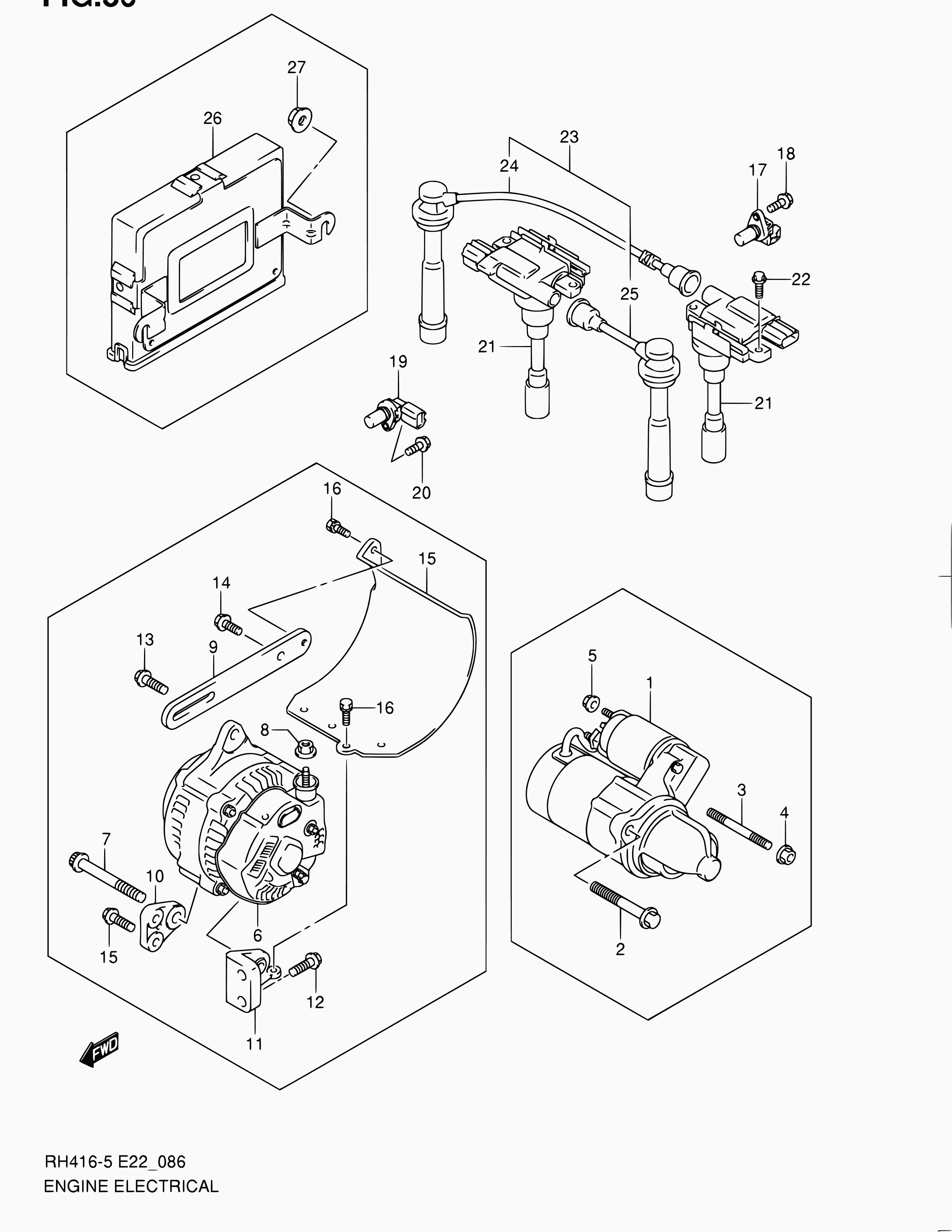 VAG 33705-80G00 - Комплект запалителеи кабели vvparts.bg