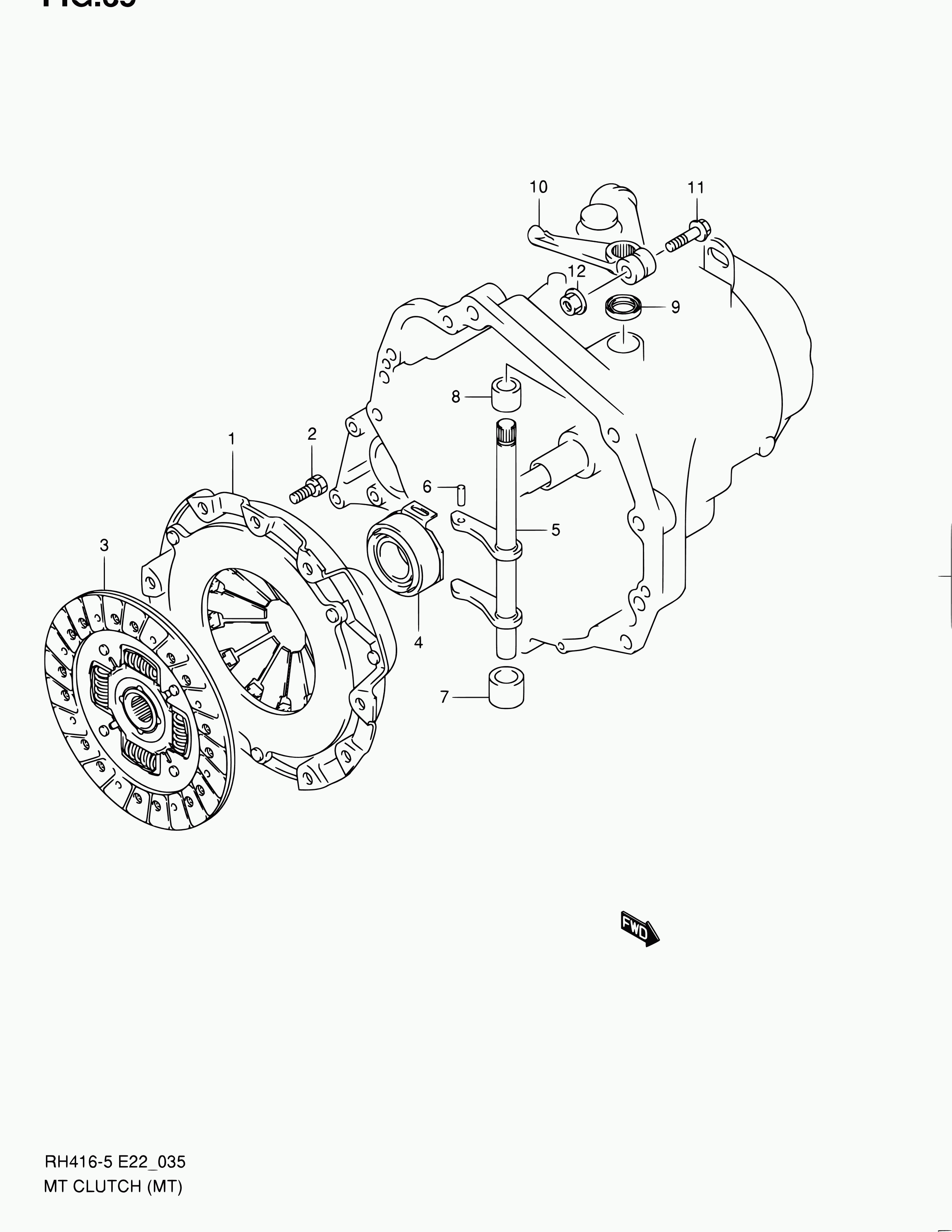 Suzuki 22400-68J00 - Диск на съединителя vvparts.bg