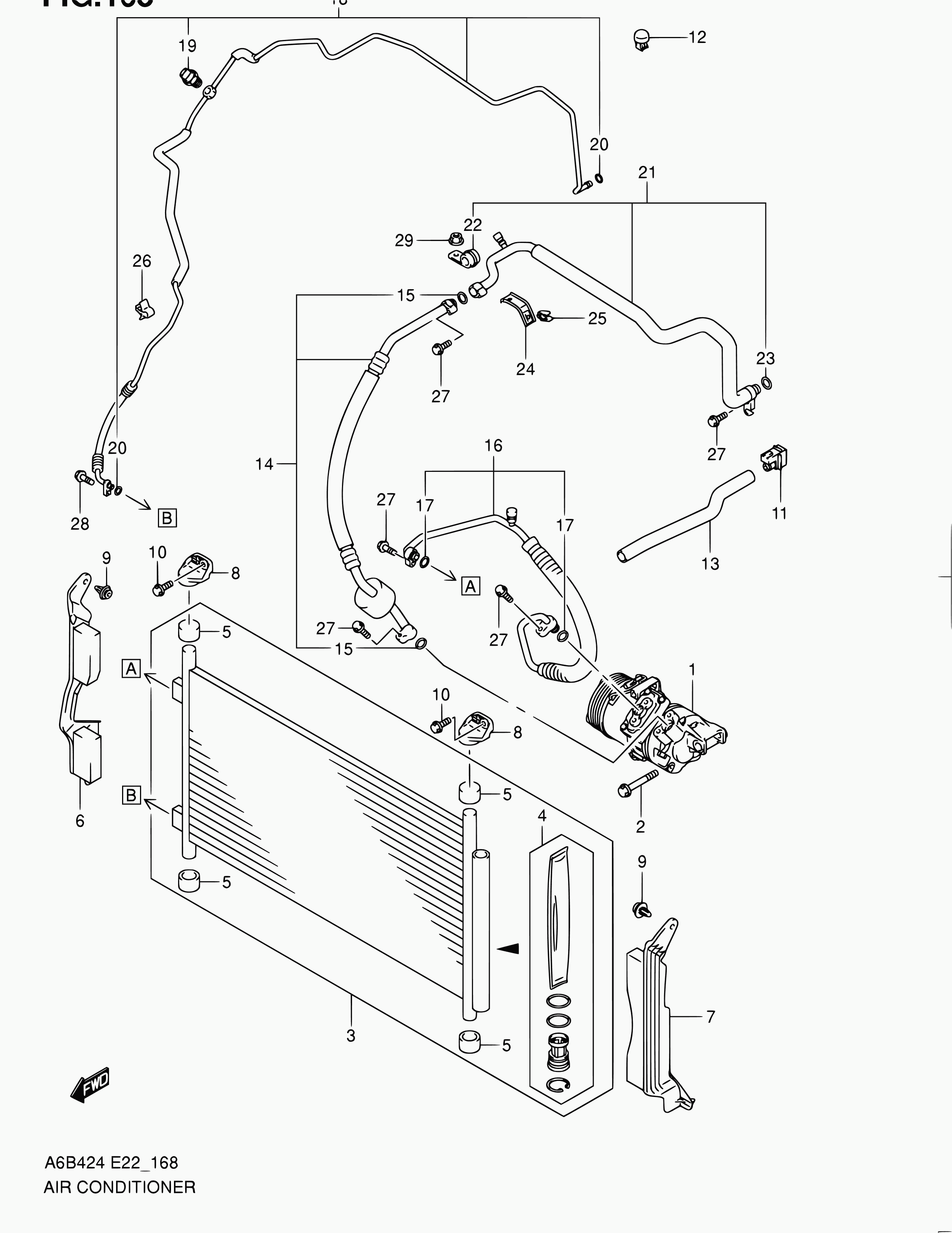 Suzuki 95200-76KA1 - Компресор, климатизация vvparts.bg