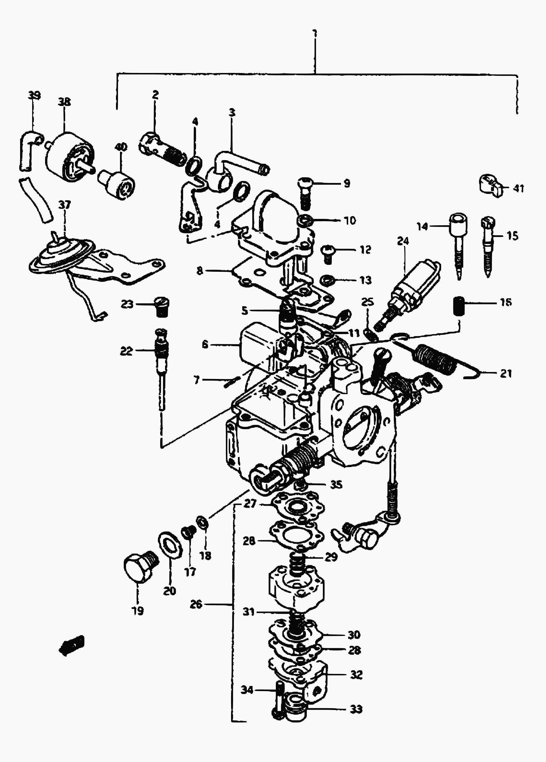 Suzuki 18133-80400 - Маслен филтър vvparts.bg