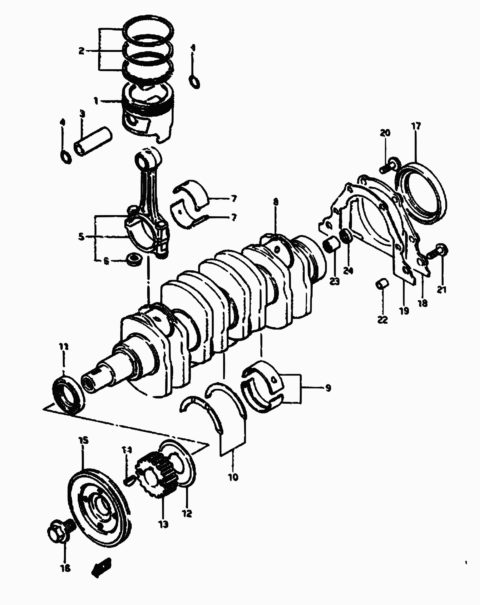 Suzuki 09283-32025 - Семеринг, разпределителен вал vvparts.bg