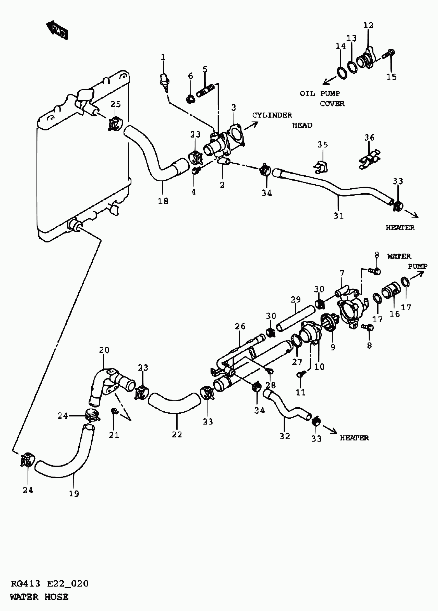 Subaru 17670-77E00 - Термостат, охладителна течност vvparts.bg