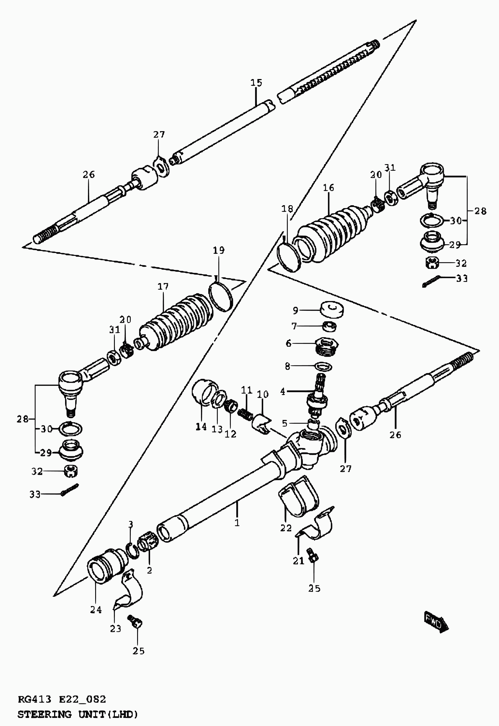 Suzuki 48510-80G60 - Кормилна кутия vvparts.bg