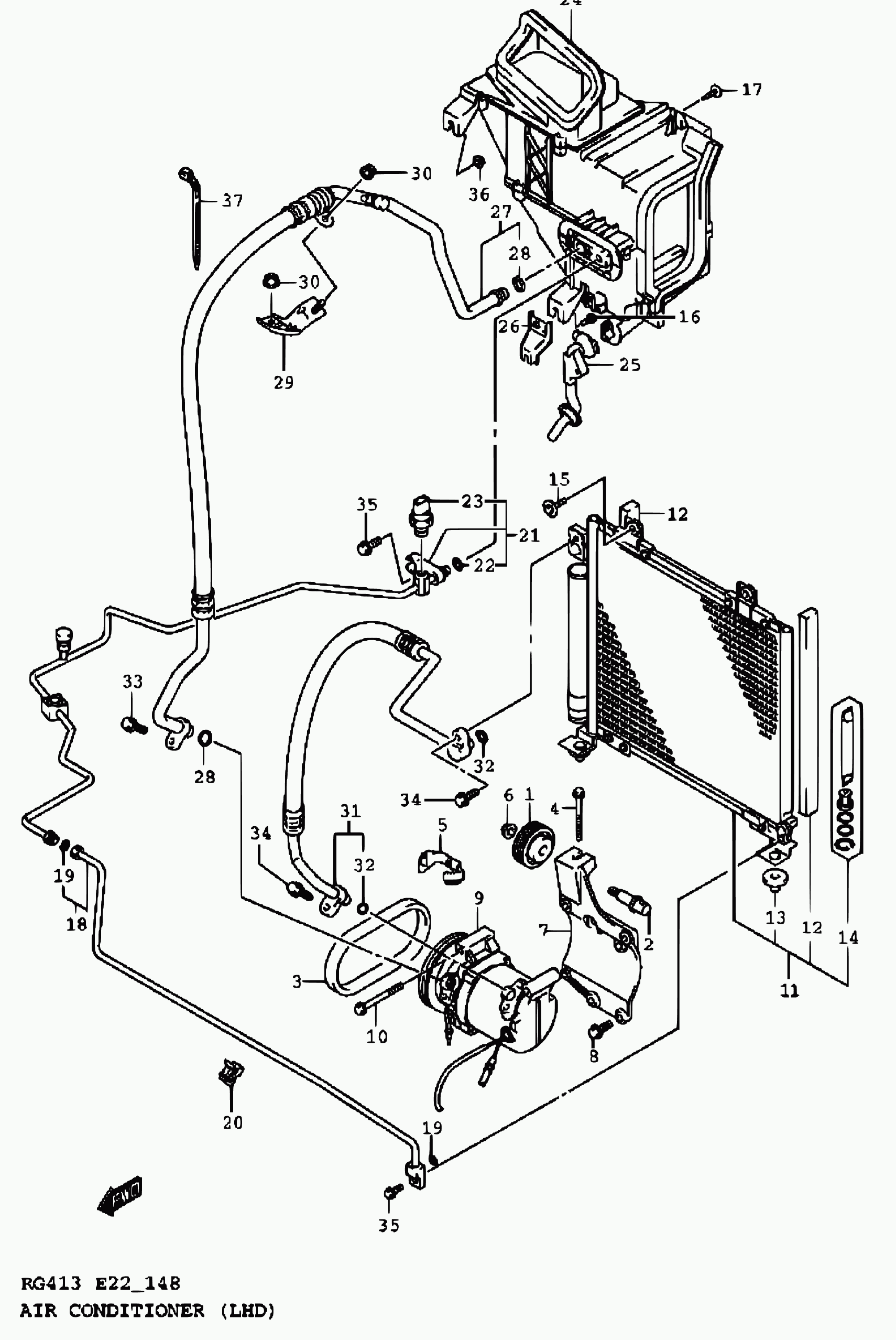 Subaru 49181-56B10 - Пистов ремък vvparts.bg