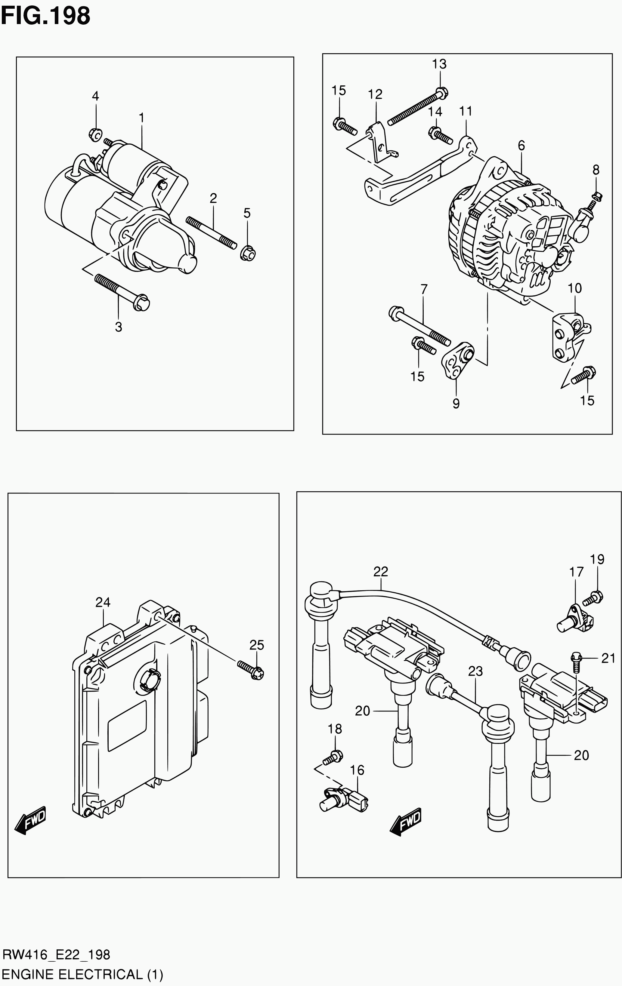 Bedford 33730-86G00 - Комплект запалителеи кабели vvparts.bg