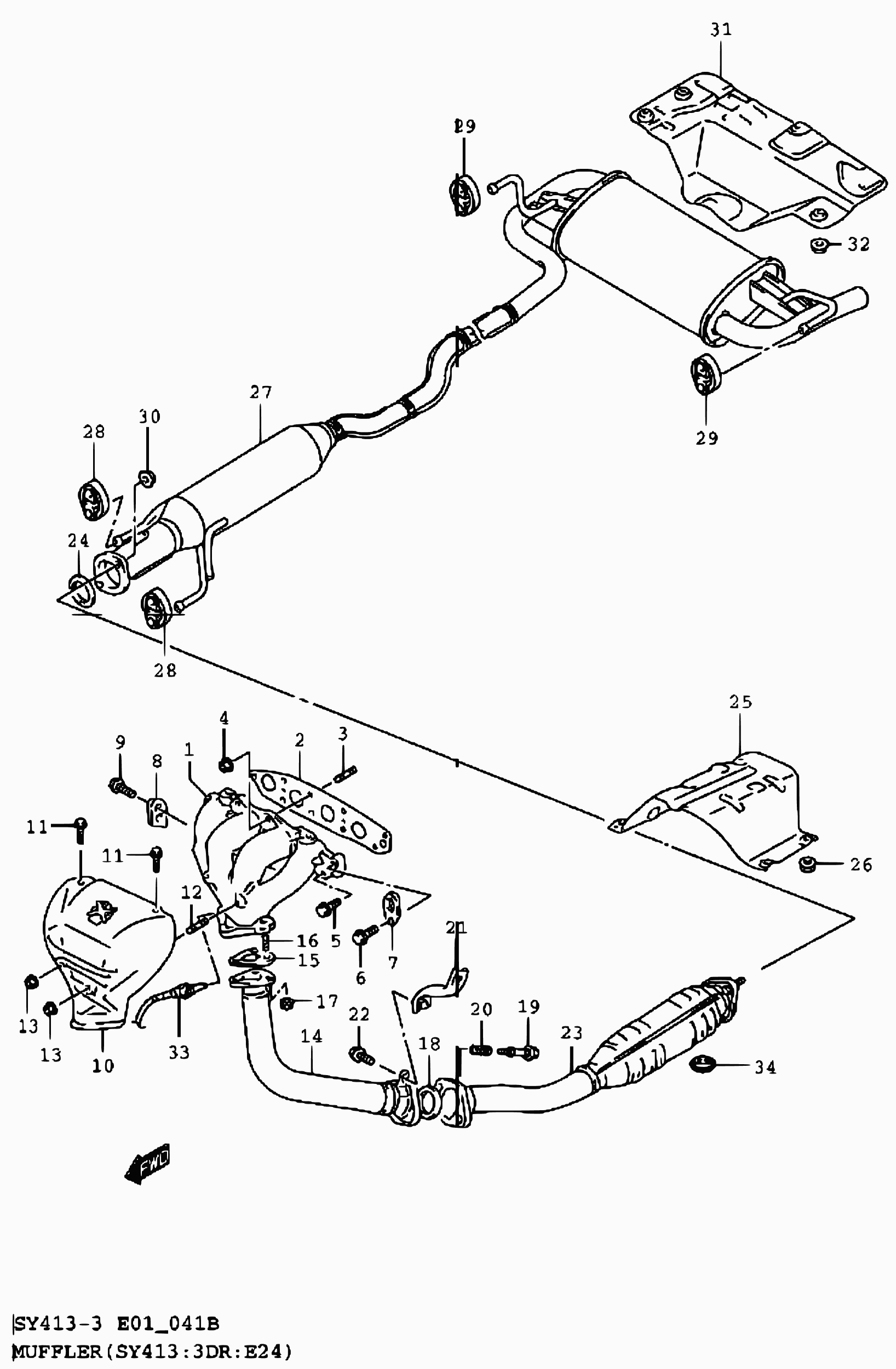 Suzuki 18213-57B10 - Ламбда-сонда vvparts.bg