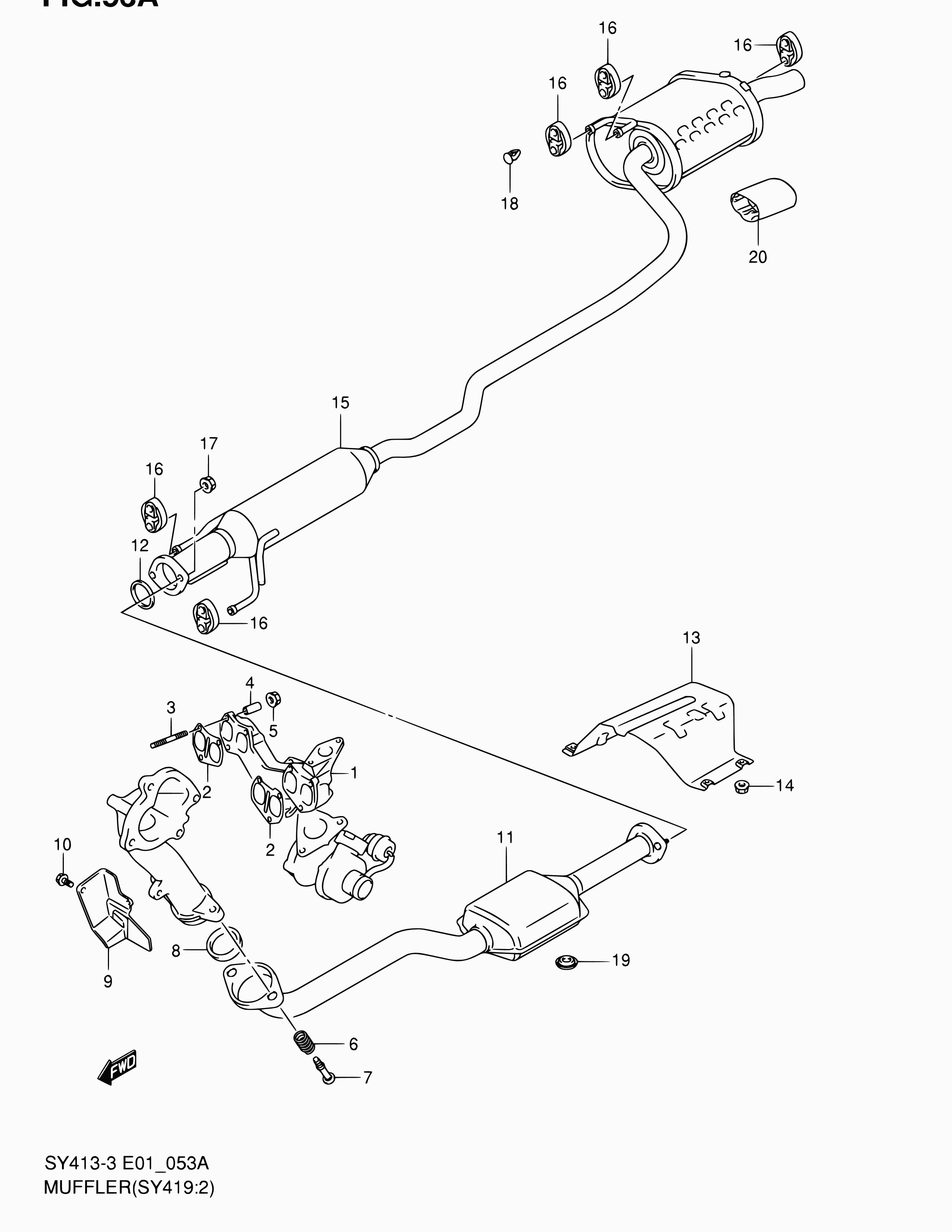 Vauxhall 14281-60G00 - Държач, гърне vvparts.bg