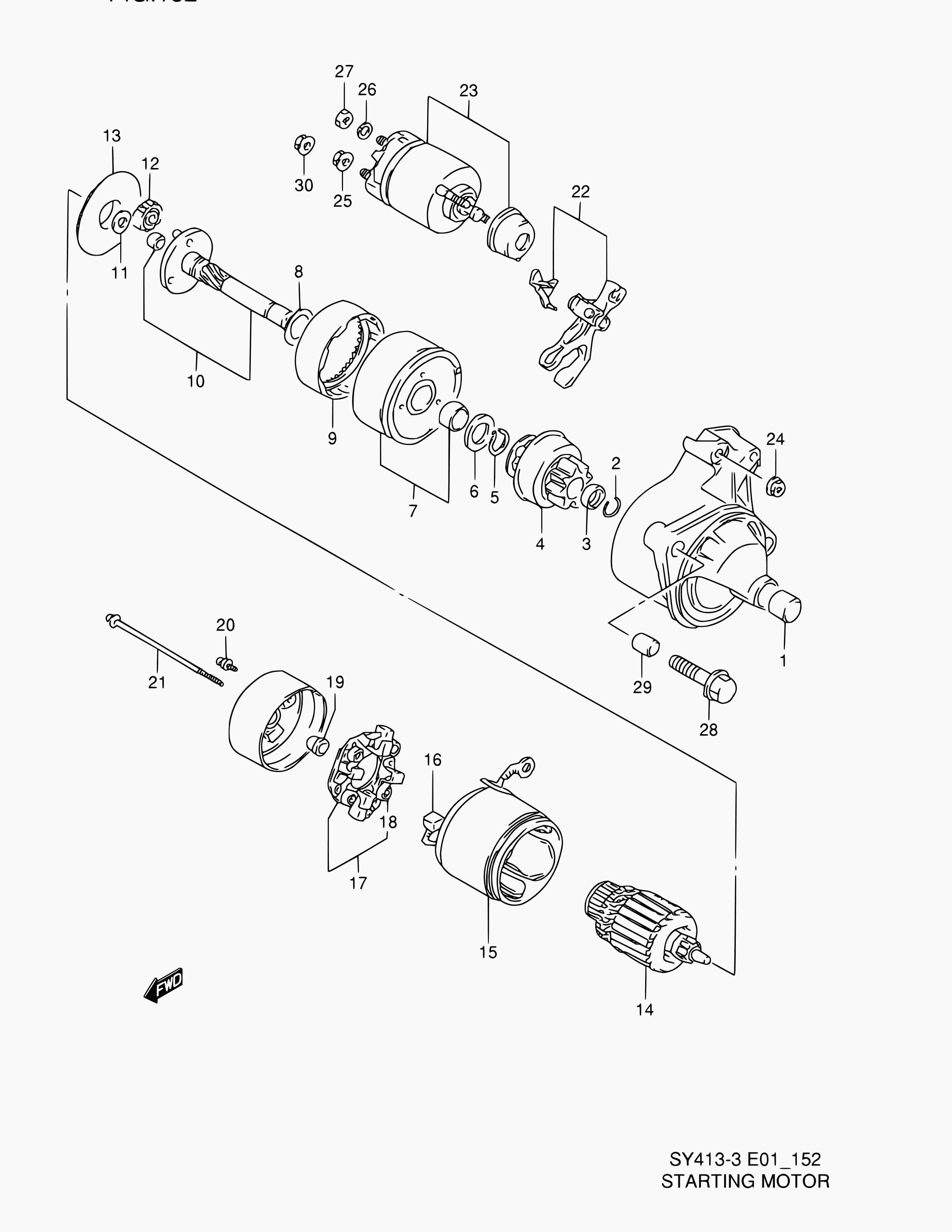 Honda 31220-51A10 - Магнитен превключвател, стартер vvparts.bg