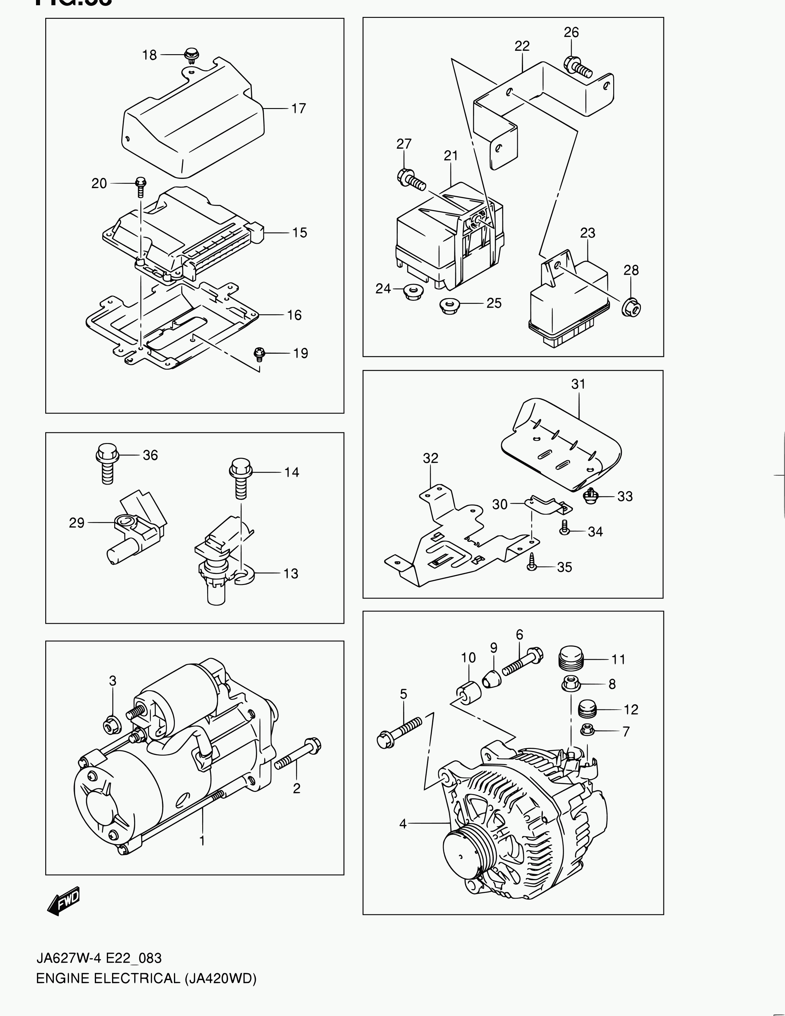 Suzuki 33220-67G10 - Датчик, положение на разпределителния вал vvparts.bg