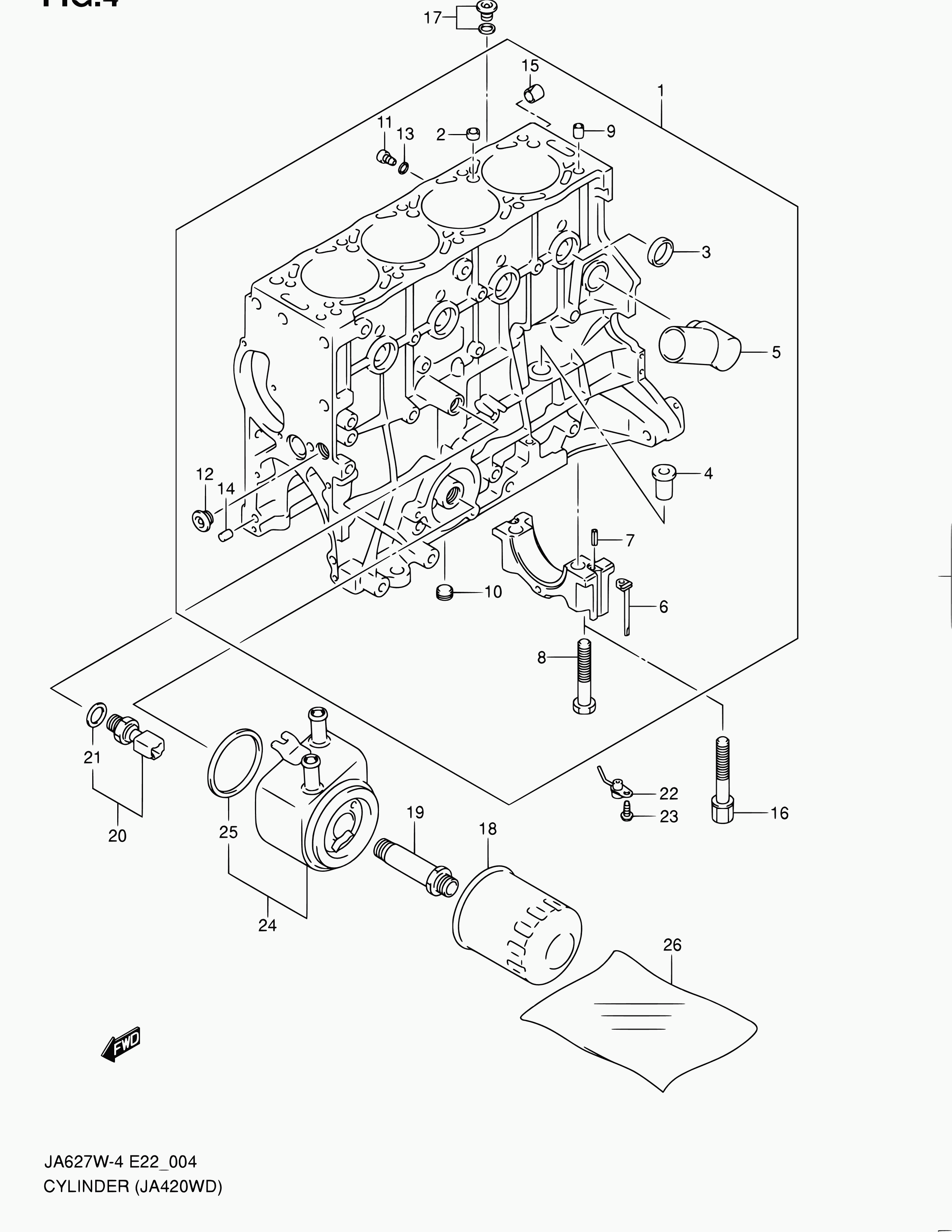 DAEWOO 16510-66G02 - Маслен филтър vvparts.bg