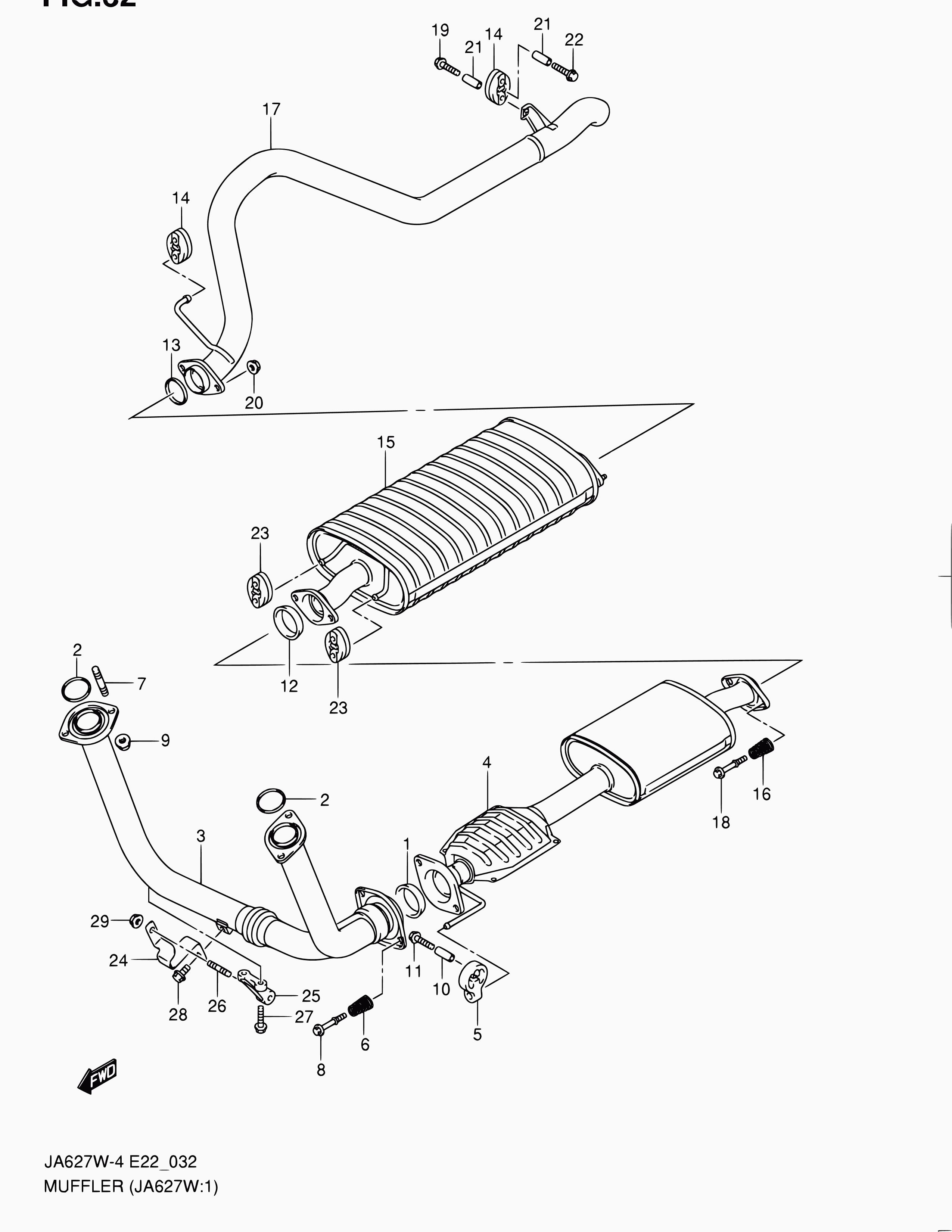 Suzuki 14281-58B01 - Лагерна втулка, стабилизатор vvparts.bg