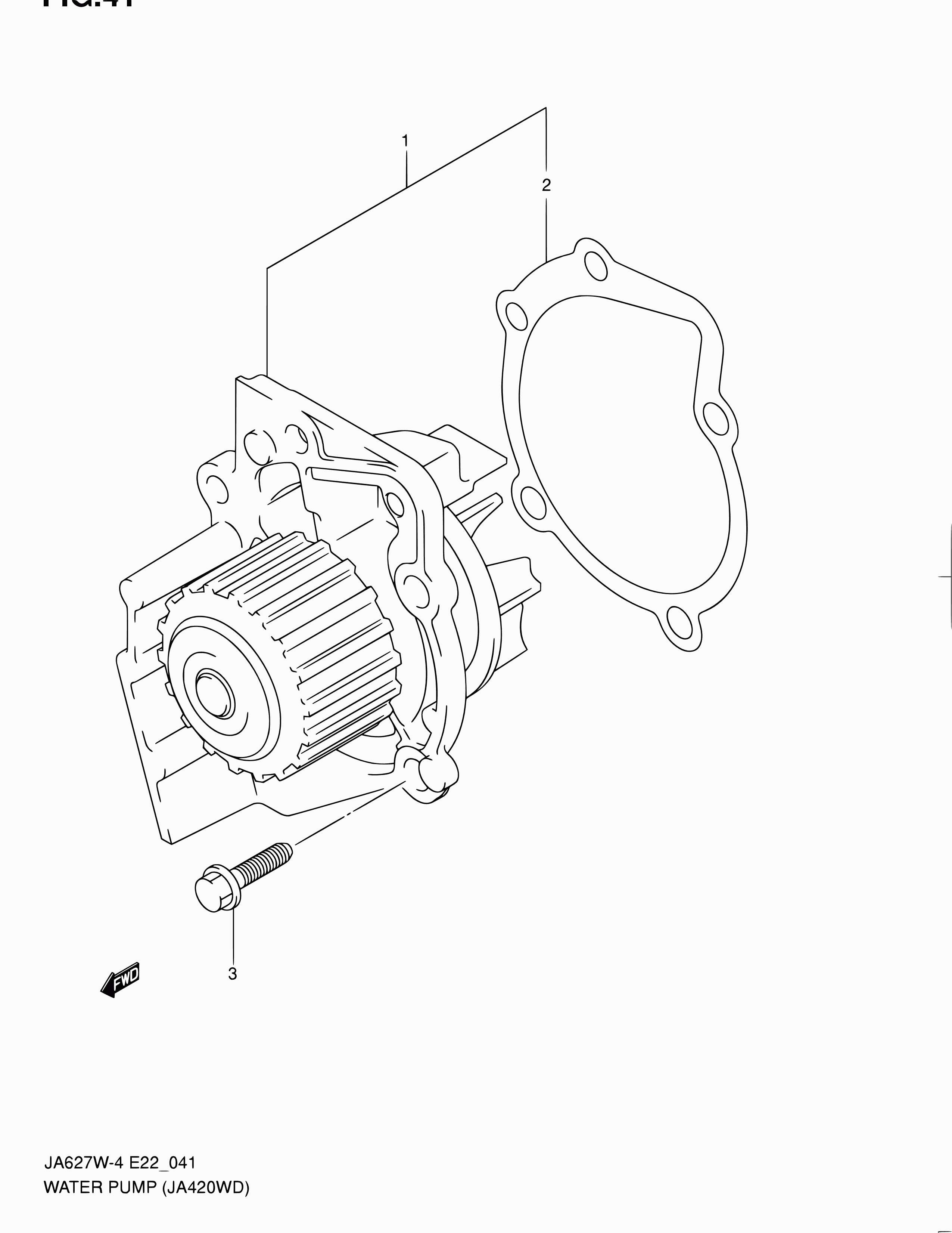 SANTANA 17410-67G00 - PUMP ASSY, WATER vvparts.bg