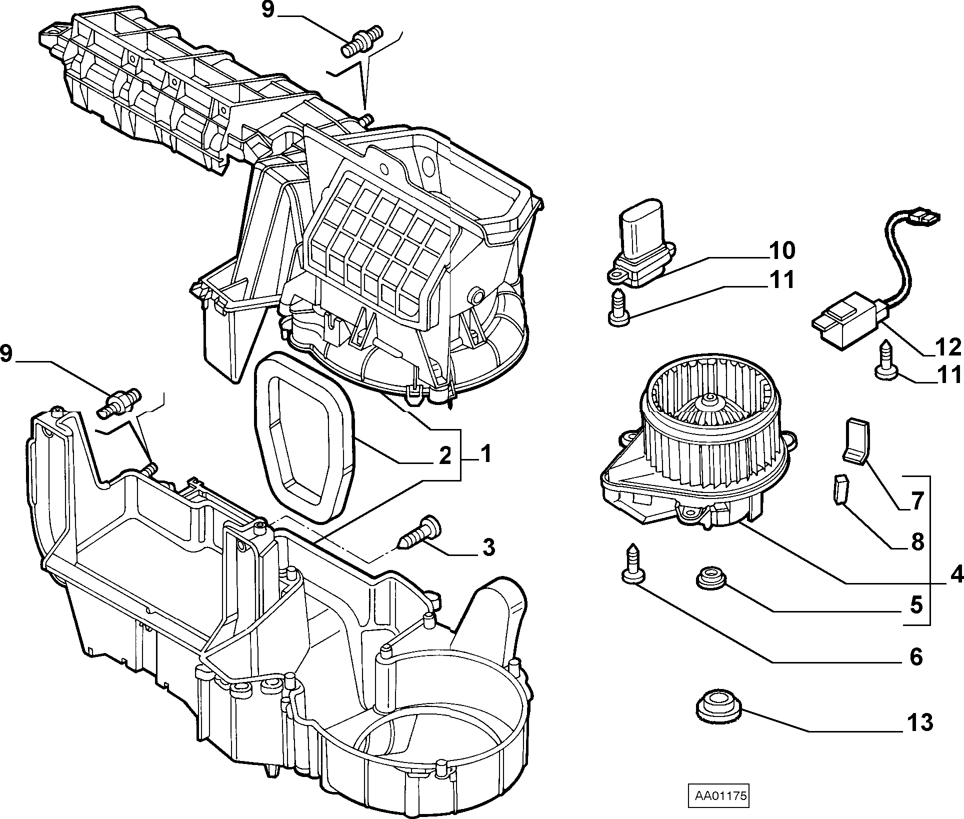 Alfa Romeo 46723712 - Съпротивление, вентилатор за вътрешно пространство vvparts.bg