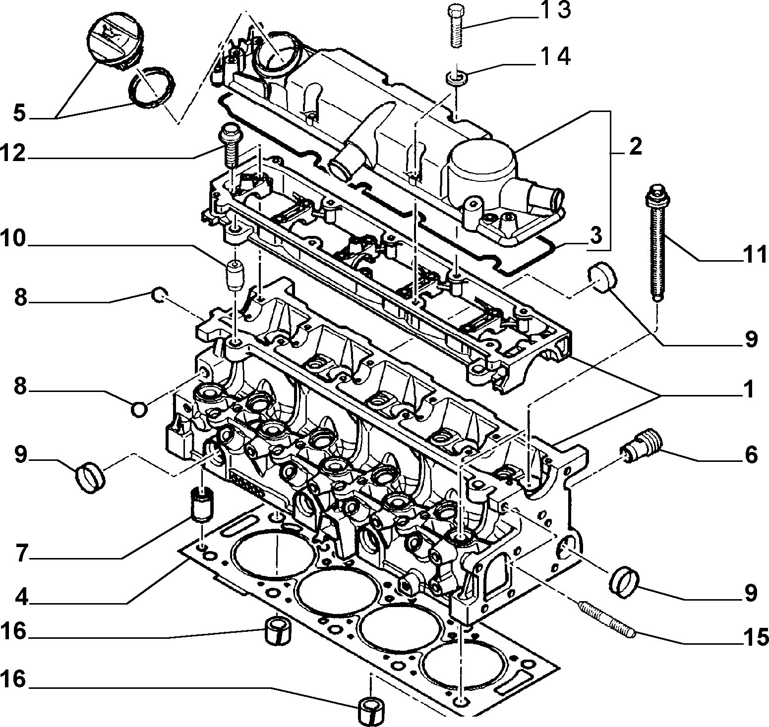 FIAT 9624939680 - Капачка, гърловина за наливане на масло vvparts.bg