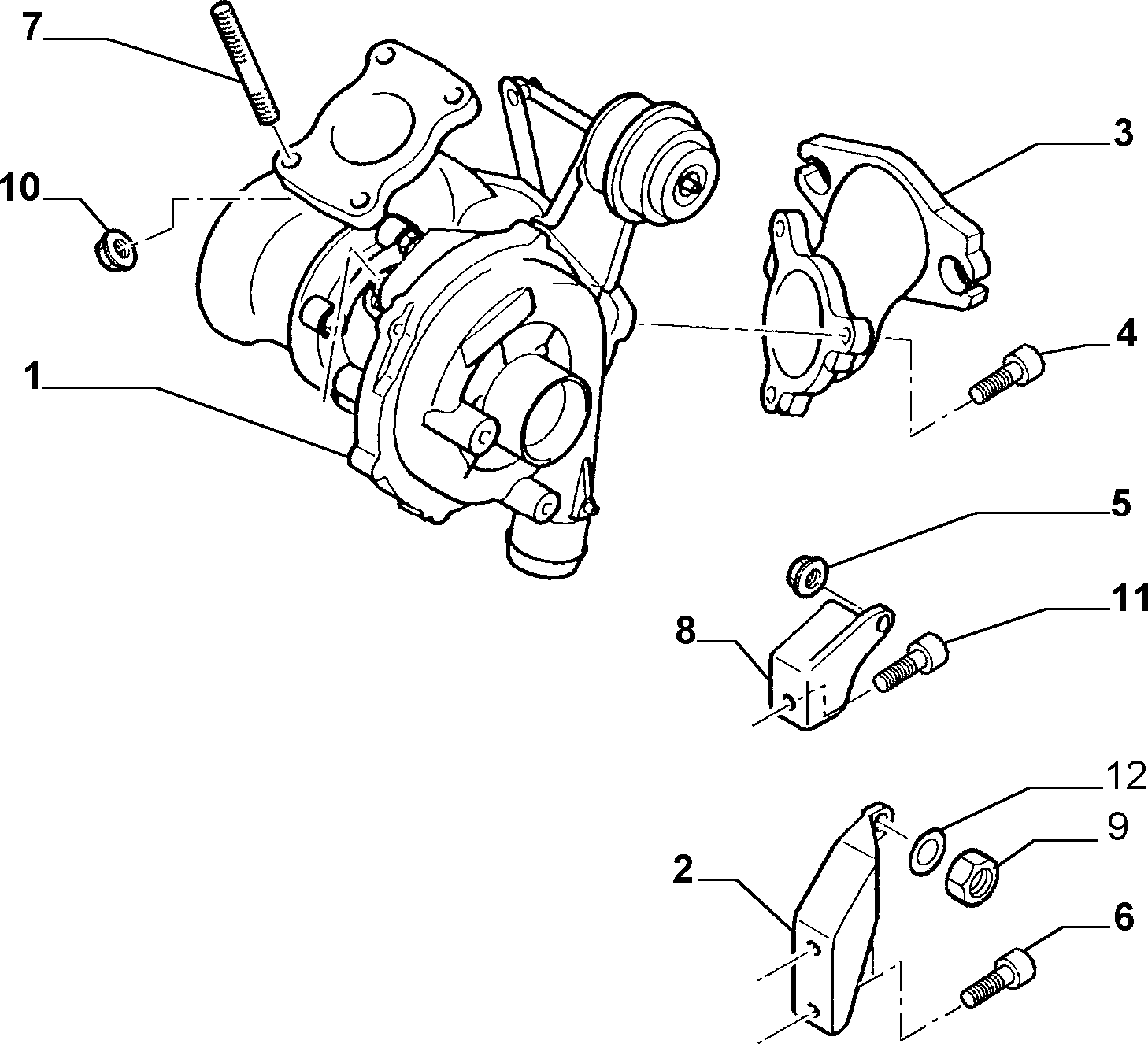 CITROËN (DF-PSA) 9634521180 - Турбина, принудително пълнене с въздух vvparts.bg