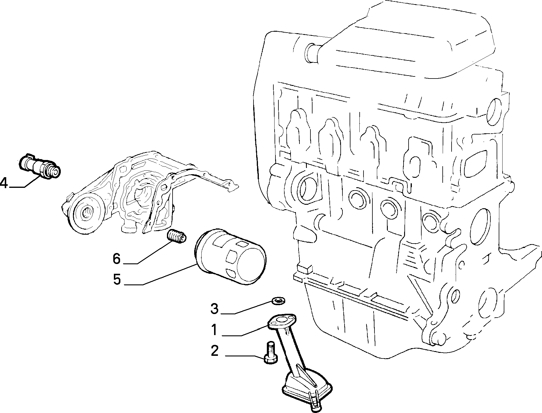 FIAT 55202374 - Датчик, налягане на маслото vvparts.bg