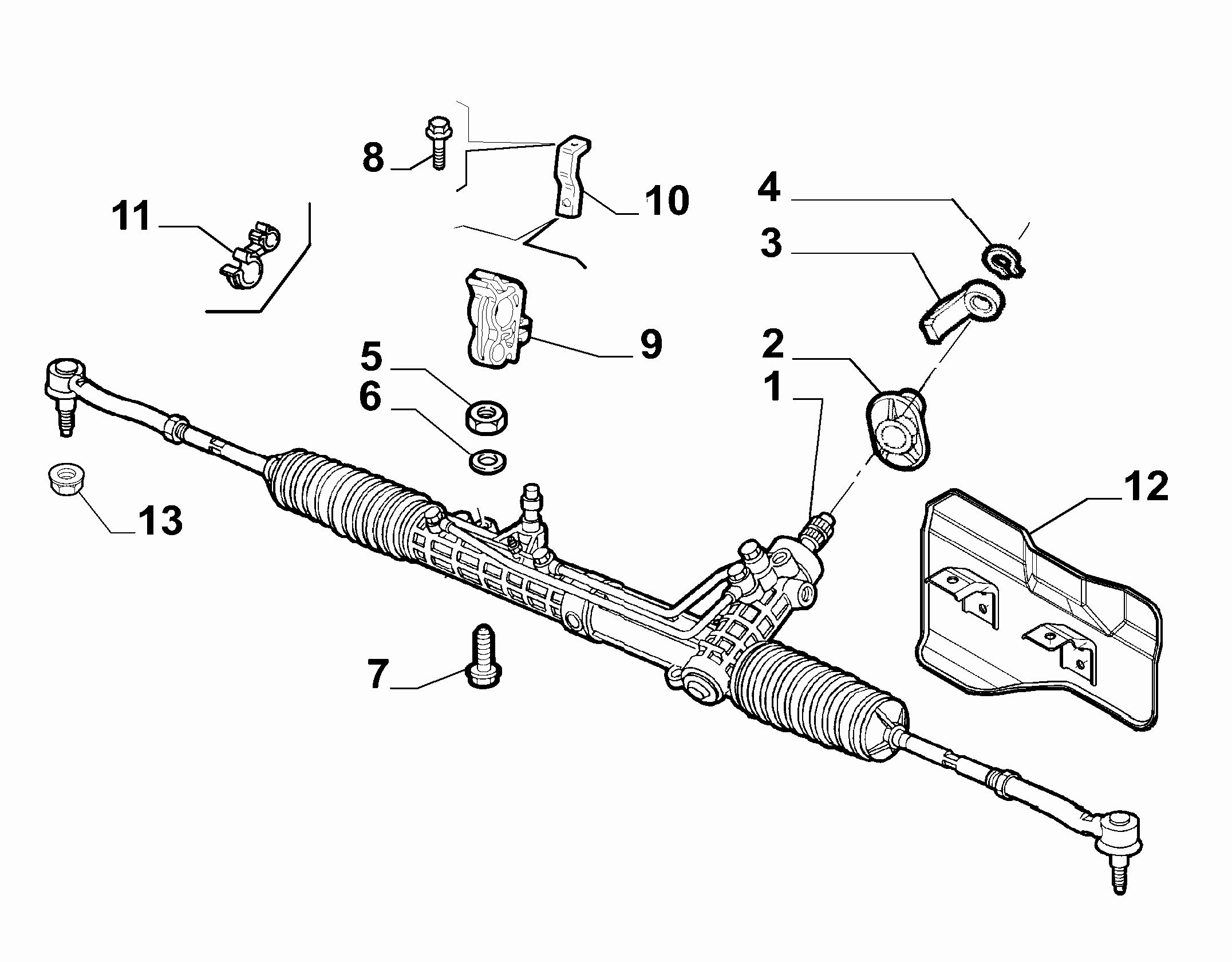 FIAT 46 833 541 - Кормилна кутия vvparts.bg