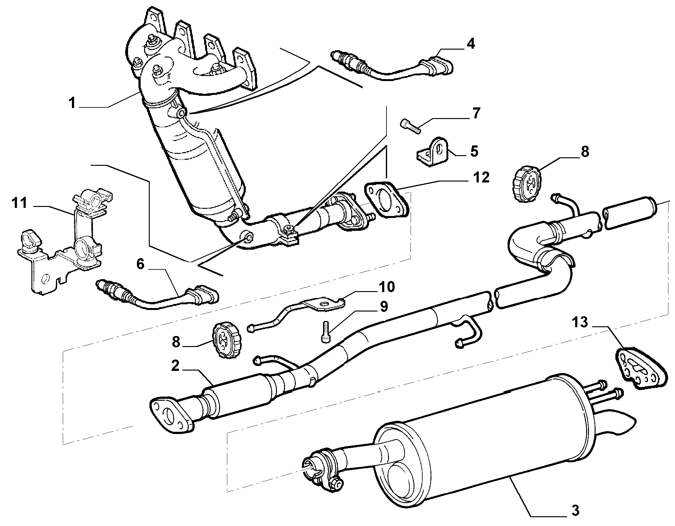 Abarth 46 75 02 41 - Ламбда-сонда vvparts.bg