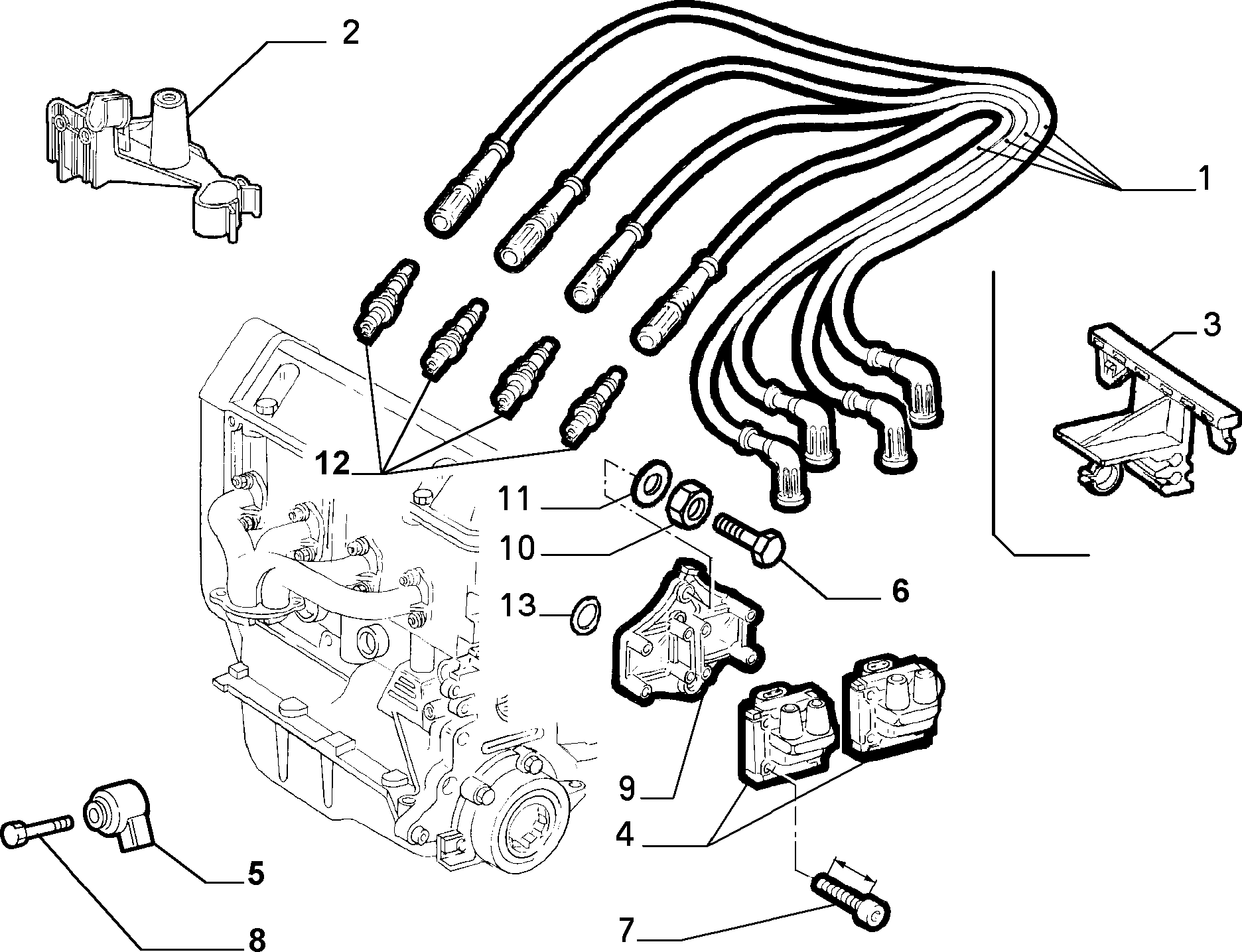 TOFAS 46548037 - COIL vvparts.bg