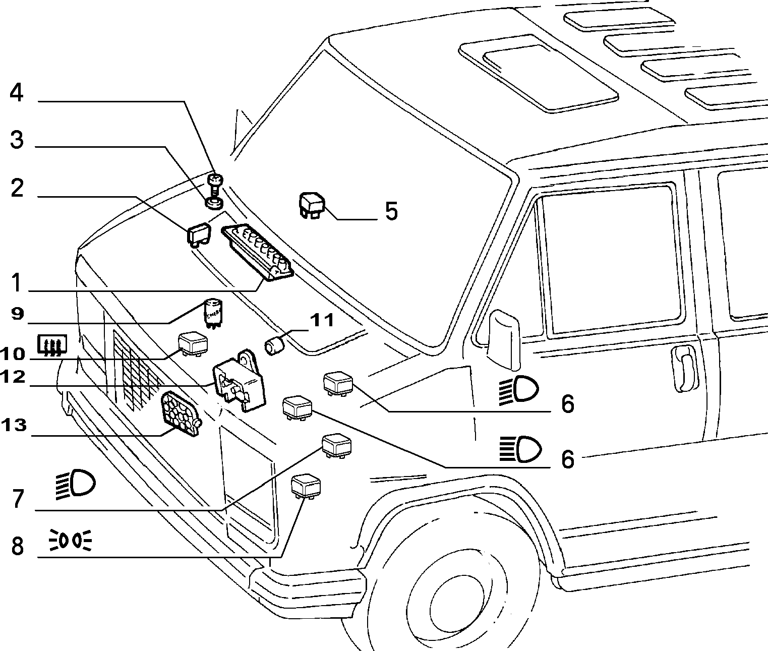 Alfa Romeo 7686774 - Реле vvparts.bg