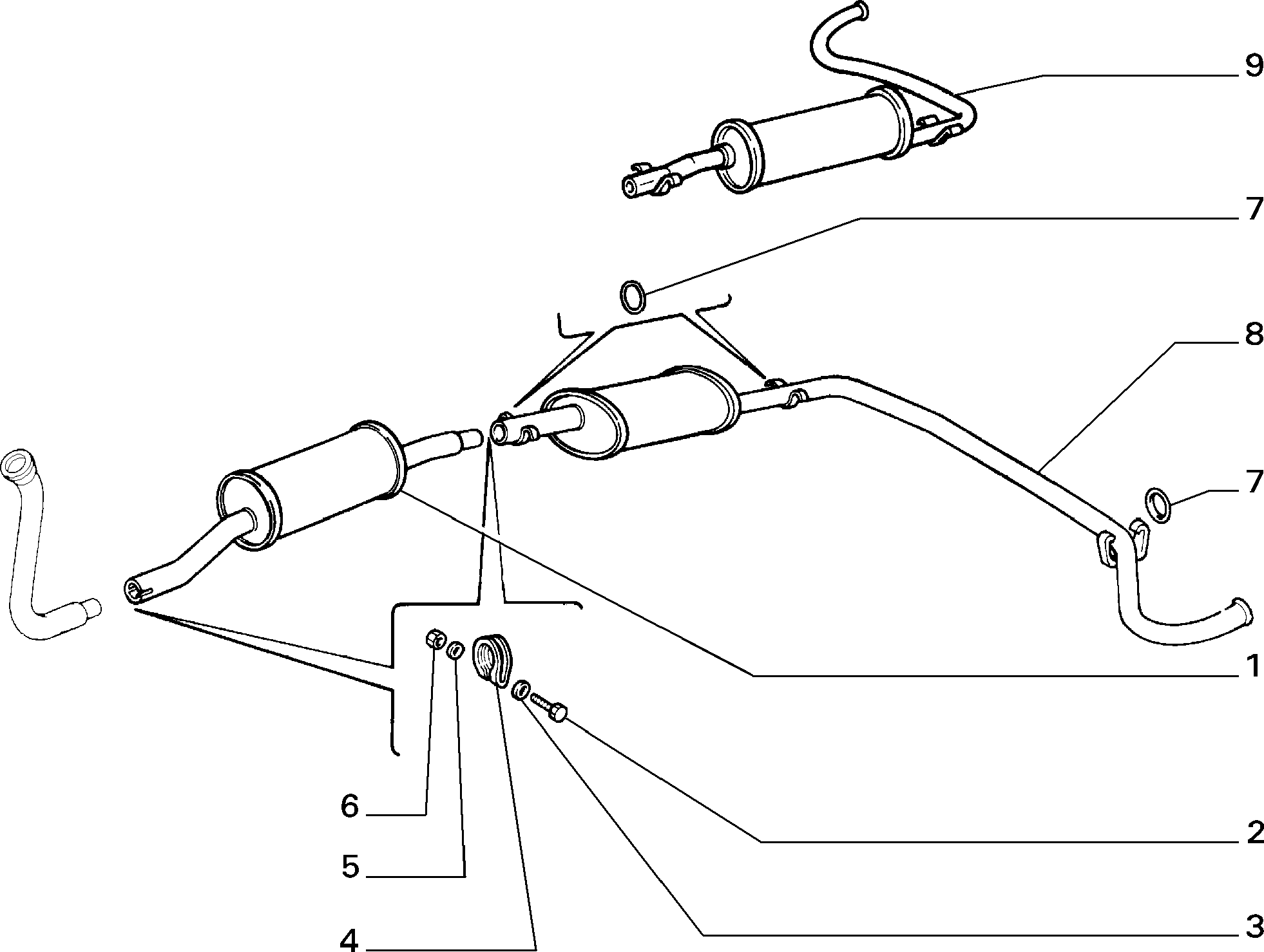 Innocenti 4437668 - Уплътнителен пръстен, изпуск. тръба vvparts.bg