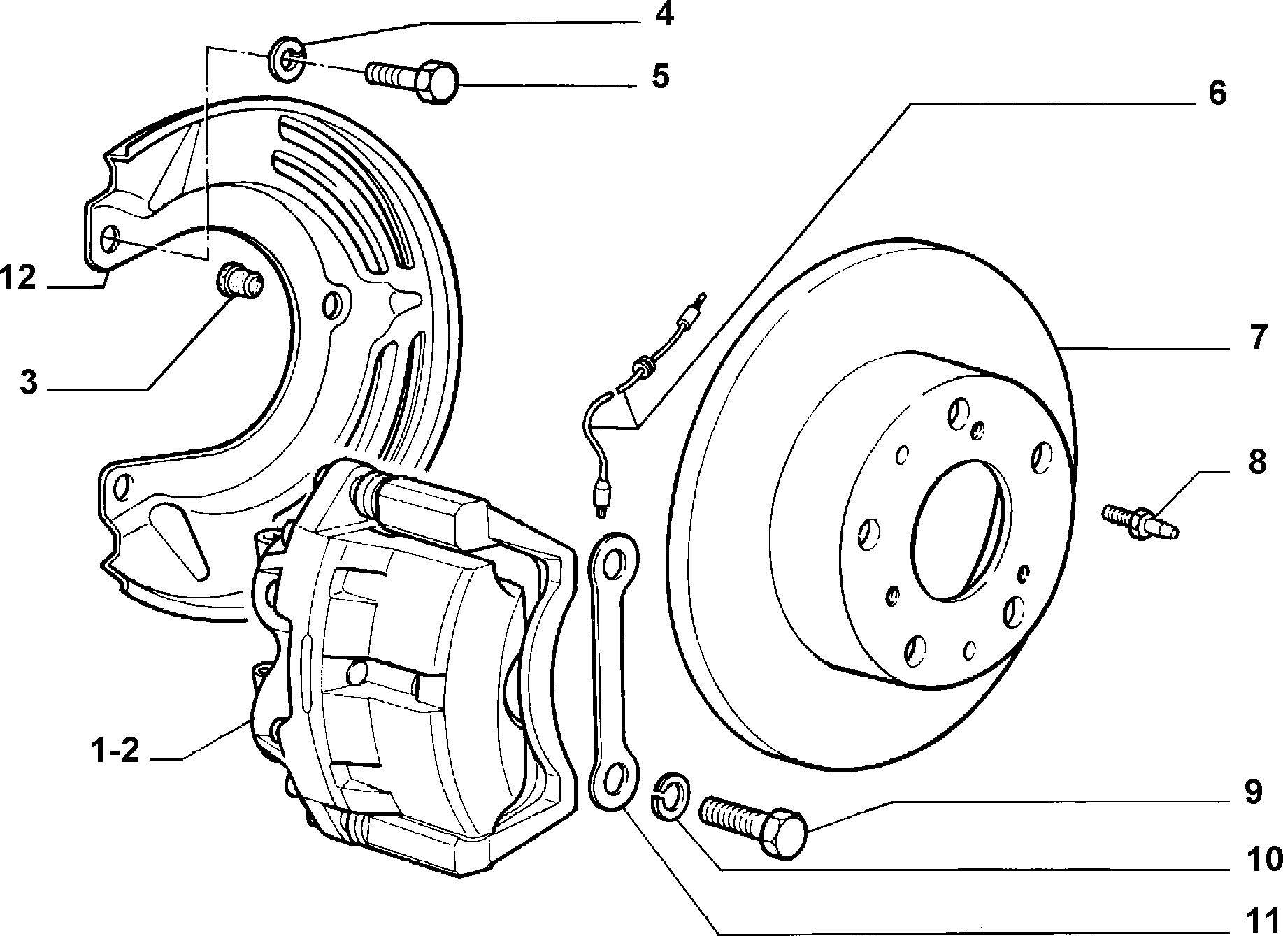 Alfarome/Fiat/Lanci 71740116 - Спирачен диск vvparts.bg