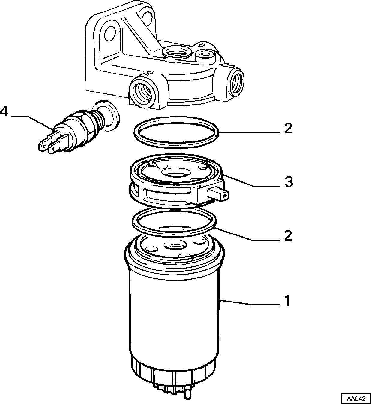 ALFA 71736116 - FILTERING ELEMENT vvparts.bg