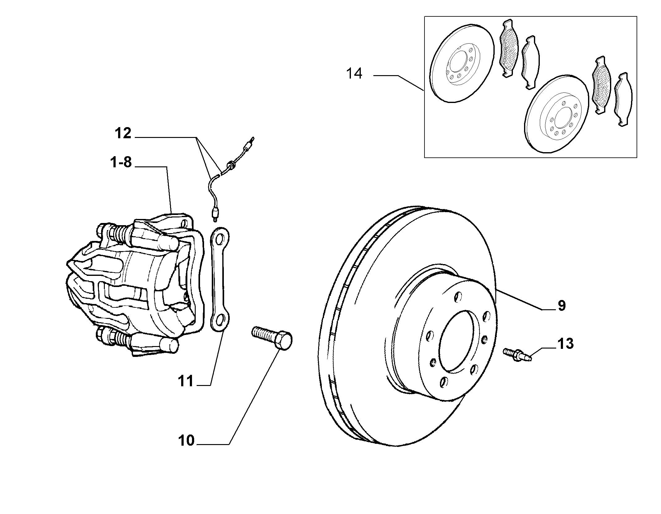 CITROËN 71739637 - Спирачен диск vvparts.bg