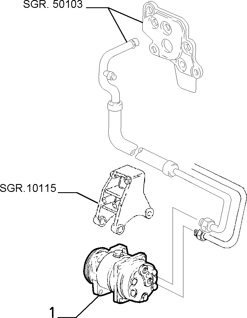 CITROËN 98 462 134 - Компресор, климатизация vvparts.bg