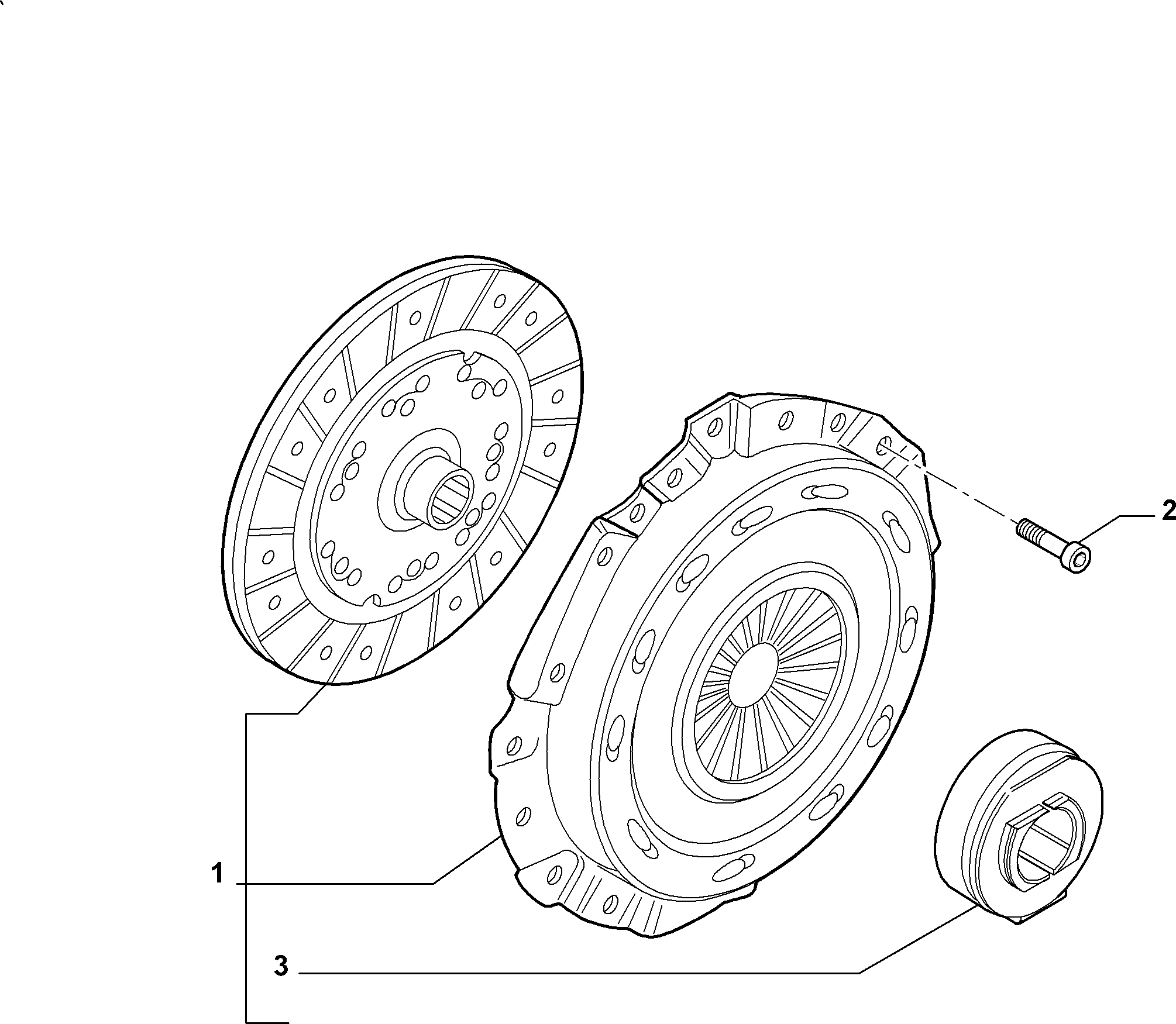 FIAT 9467558480 - Комплект съединител vvparts.bg