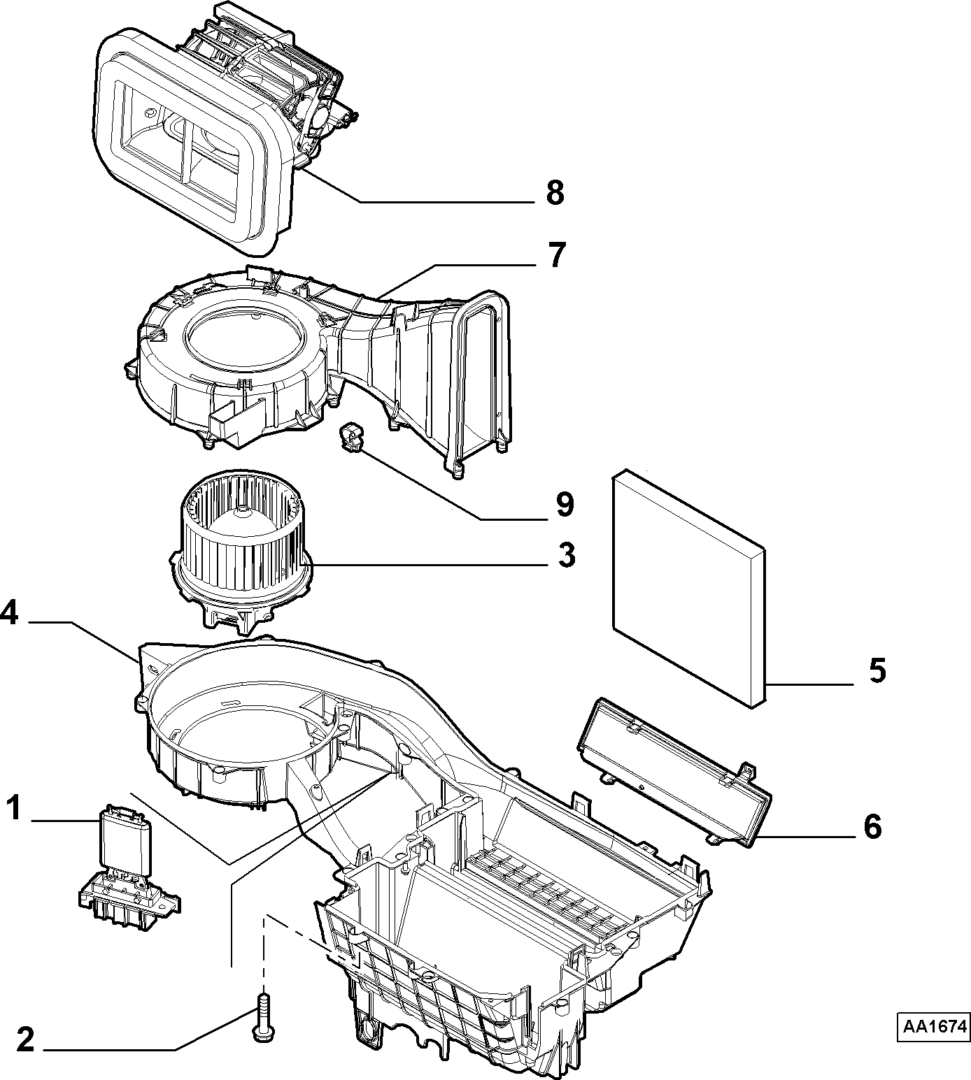 FIAT 77364061 - Съпротивление, вентилатор за вътрешно пространство vvparts.bg