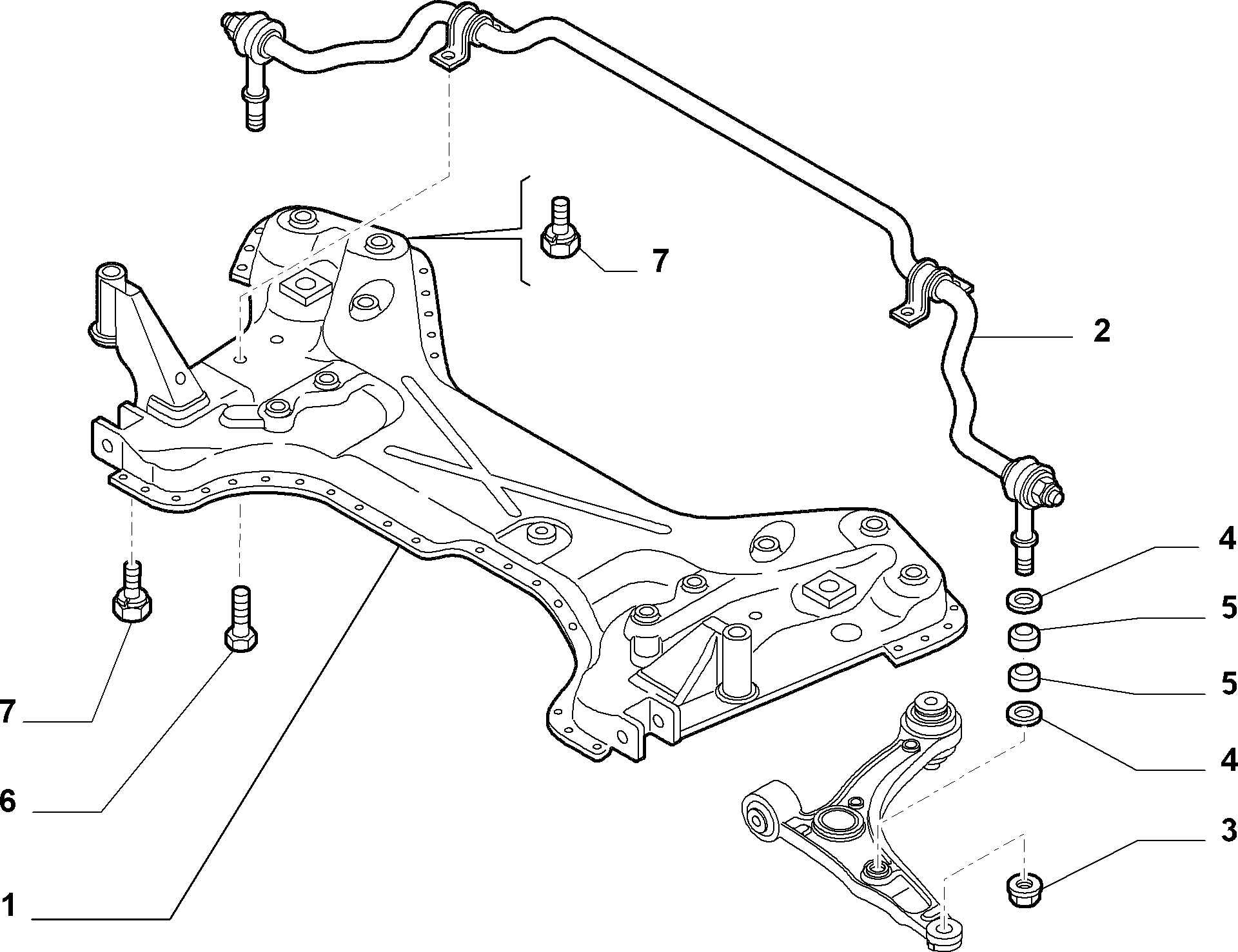 Dodge 1357572080 - TORSION BAR vvparts.bg