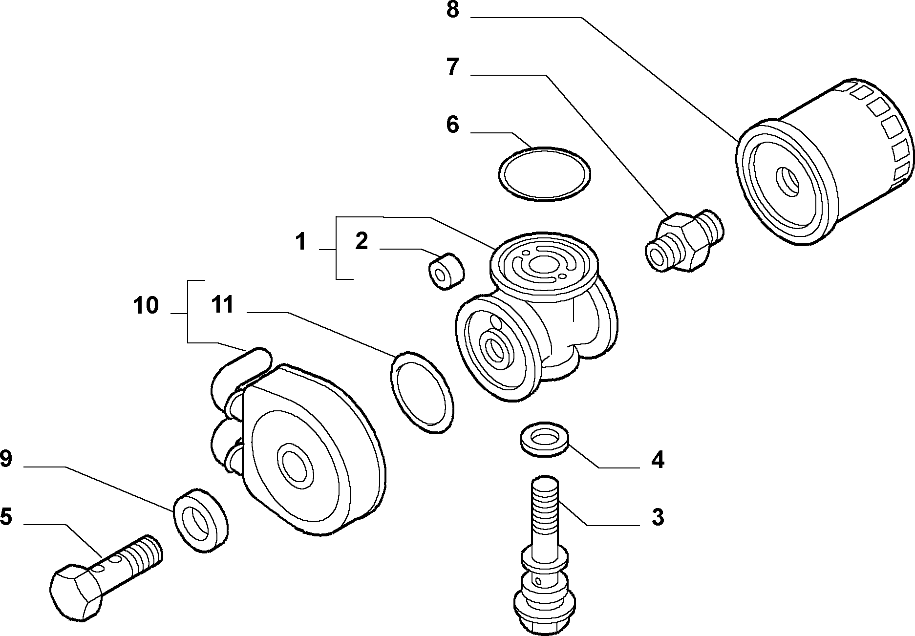 Alfa Romeo 8093784 - Маслен филтър vvparts.bg