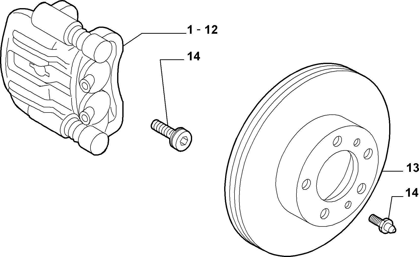 FIAT 46806233 - Спирачен диск vvparts.bg