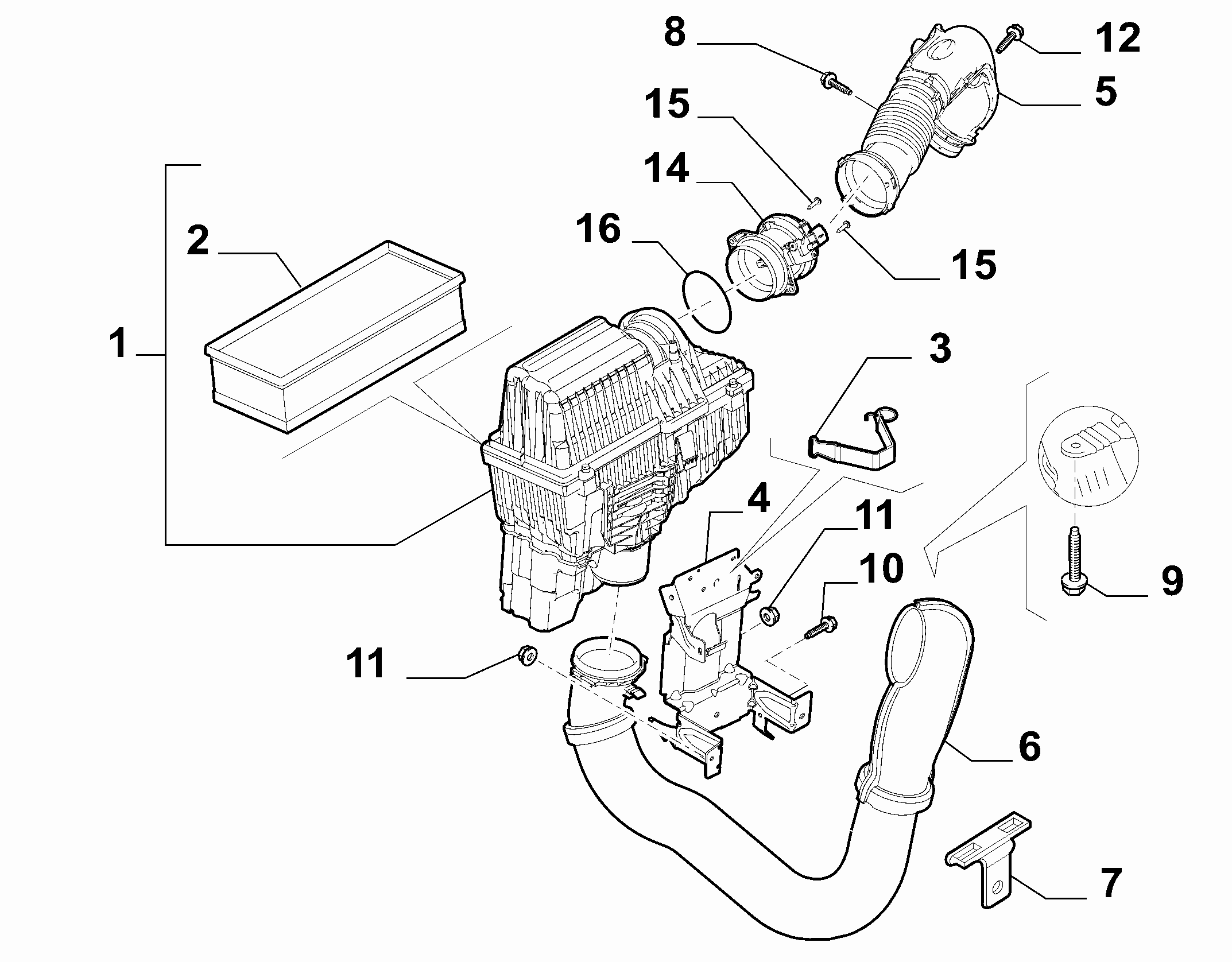 Eicher 1400474780 - Въздушен филтър vvparts.bg