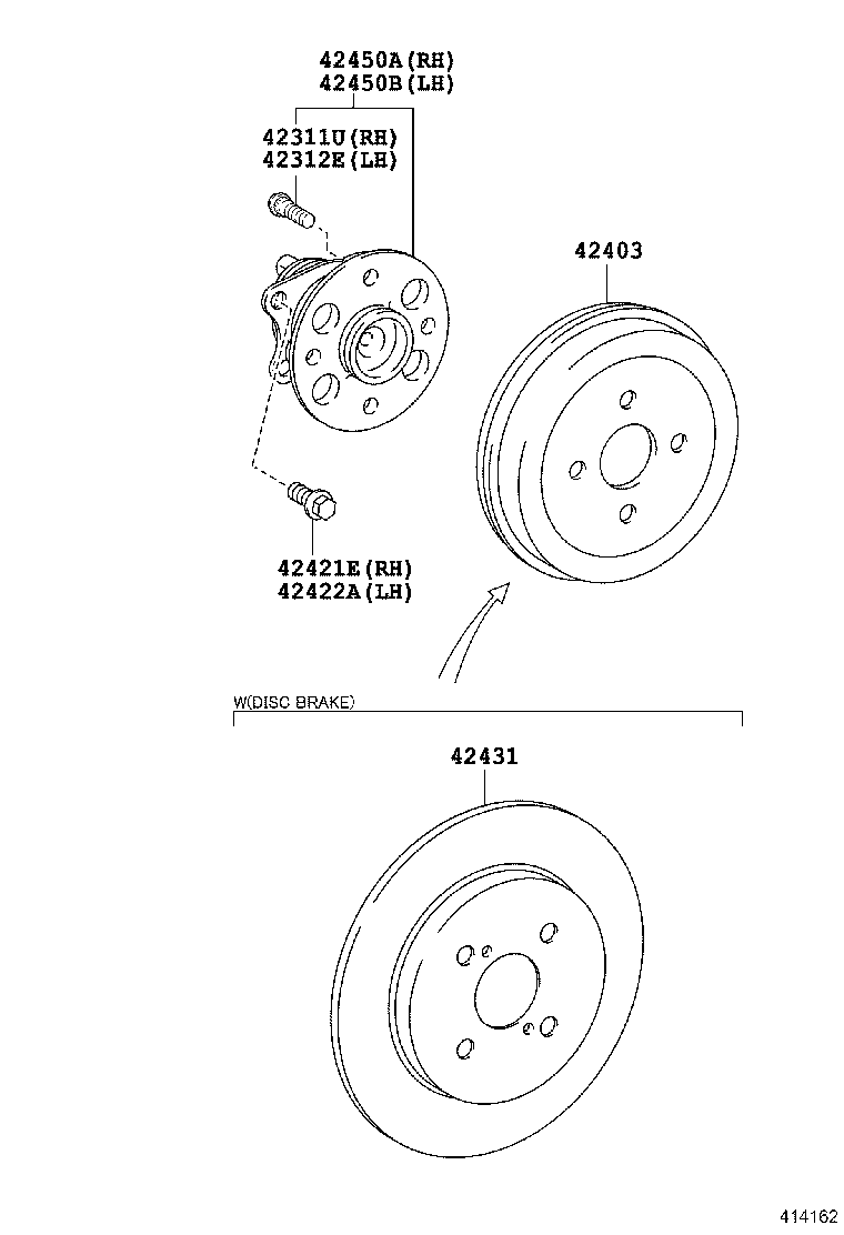 Berliet 42431-0D060 - DISC, REAR vvparts.bg