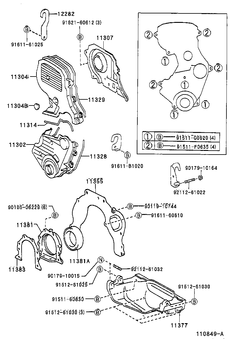 TOYOTA 9031185006 - Семеринг, колянов вал vvparts.bg