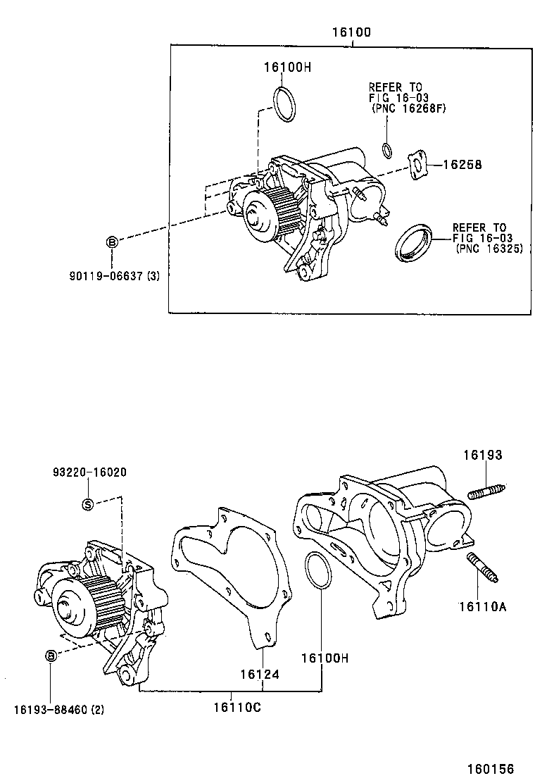 Berliet 16110-79026 - Водна помпа vvparts.bg