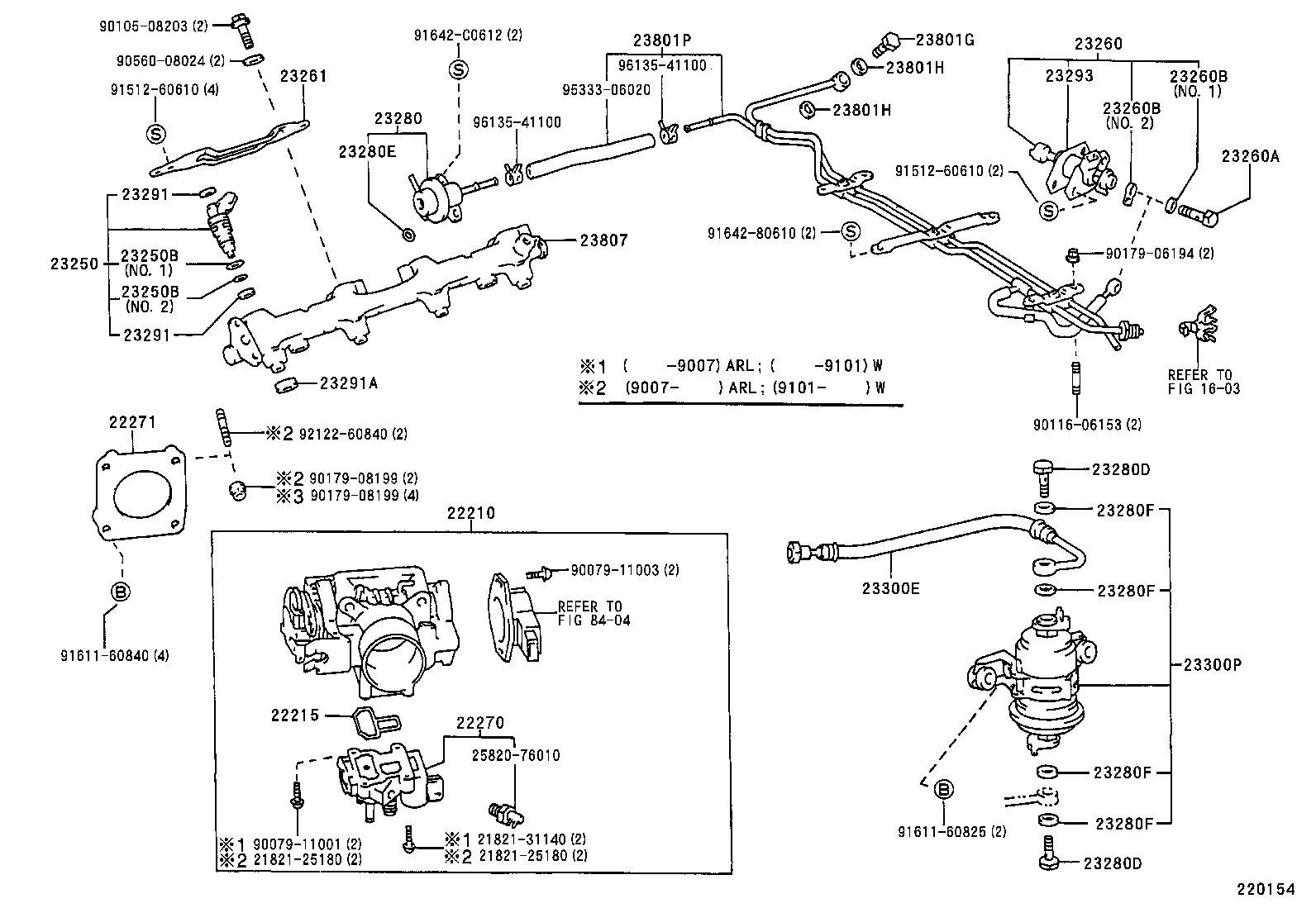 TOYOTA 23300-79285 - Горивен филтър vvparts.bg