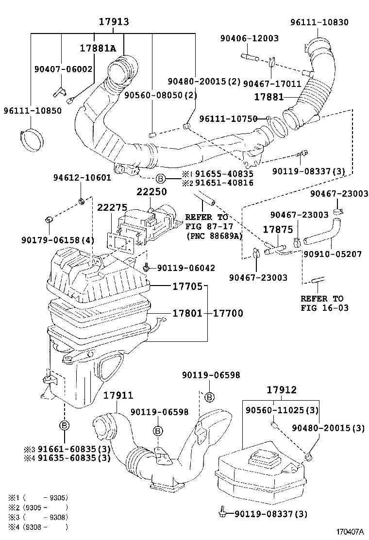 TOYOTA 17801-35020 - Въздушен филтър vvparts.bg