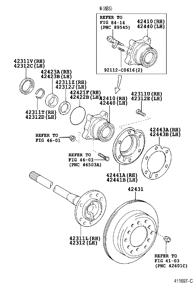 Berliet 42431-60201 - DISC, REAR vvparts.bg