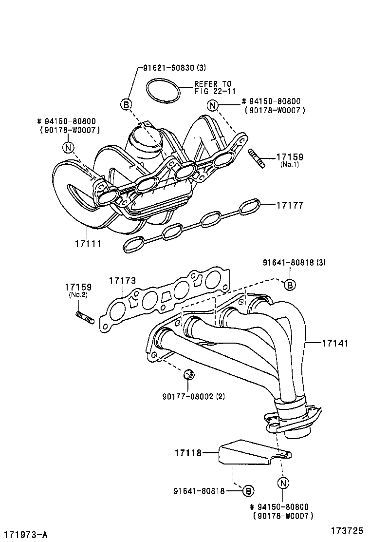 TOYOTA 9162160830 - Винт, изпускателна система vvparts.bg