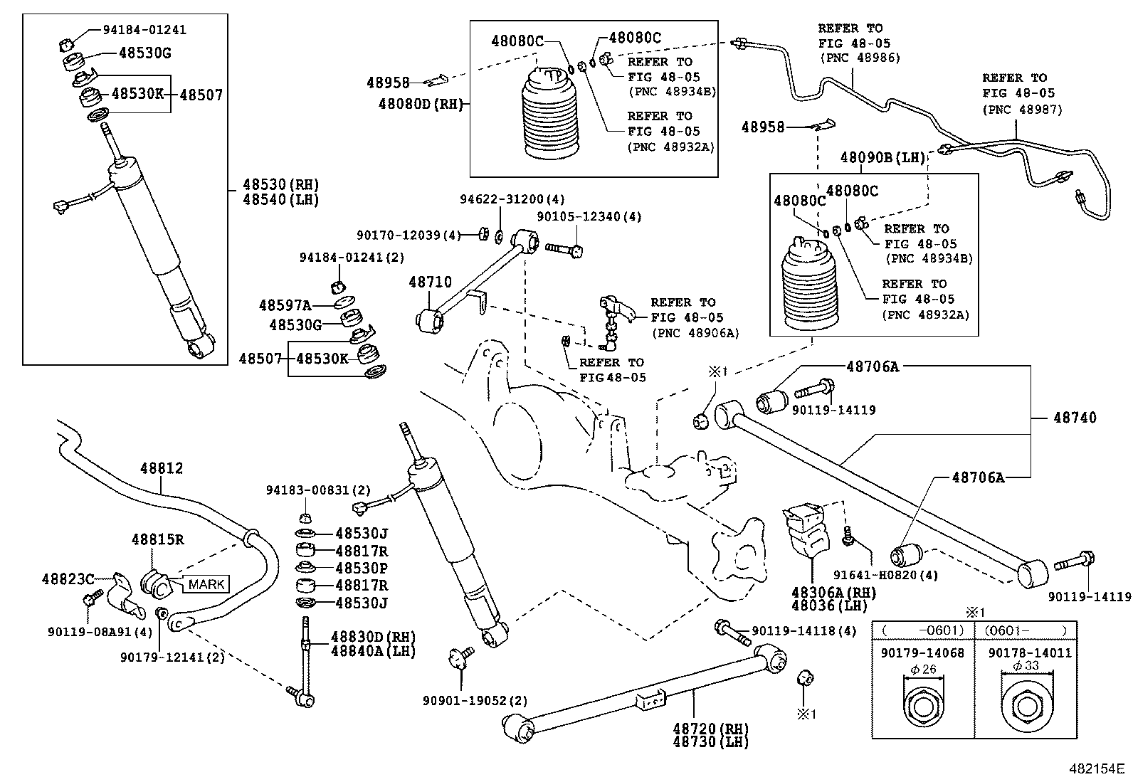 TOYOTA 4870660060 - Тампон, носач vvparts.bg